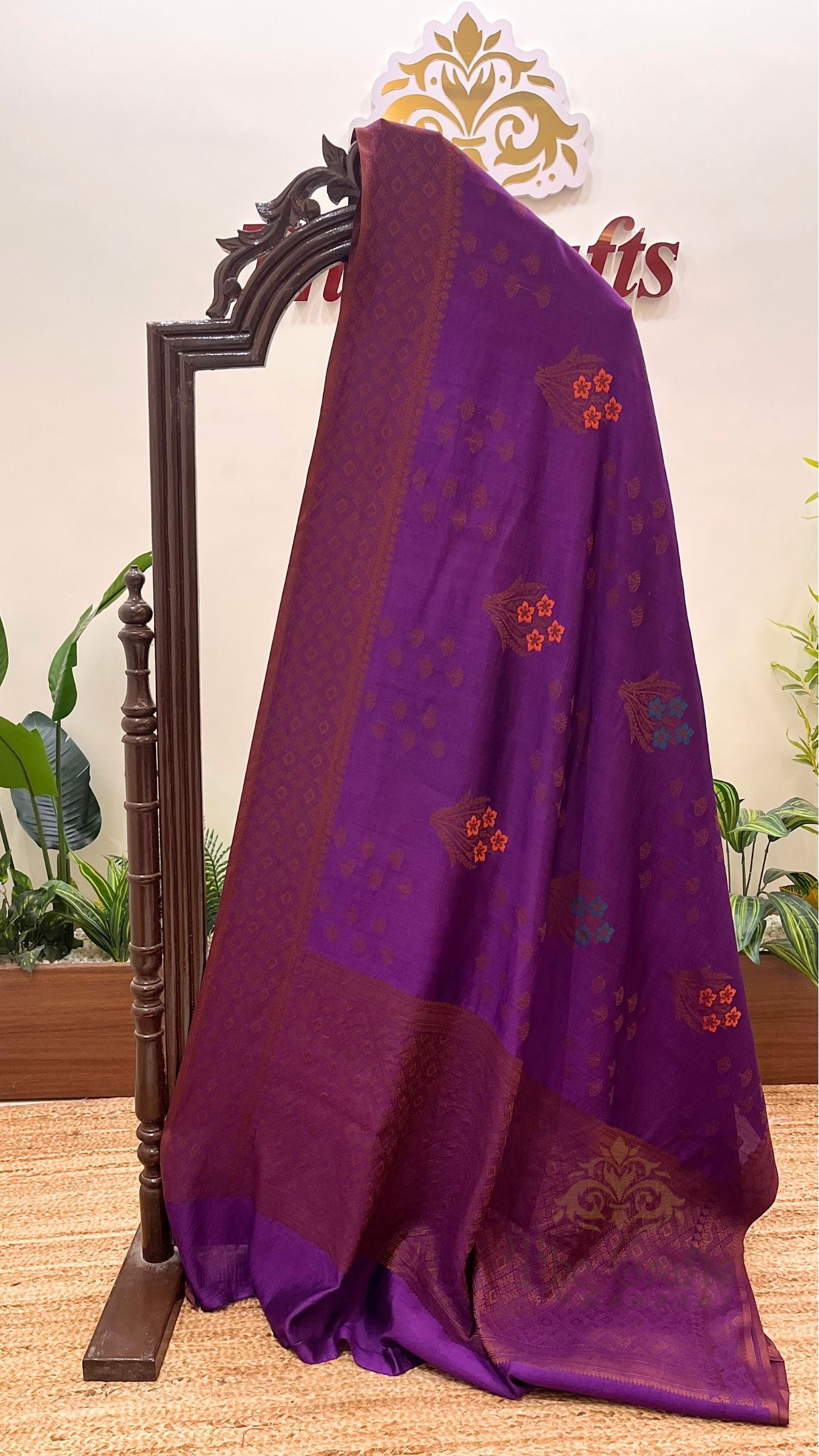 Pure Chiniya Silk Banarasi Saree