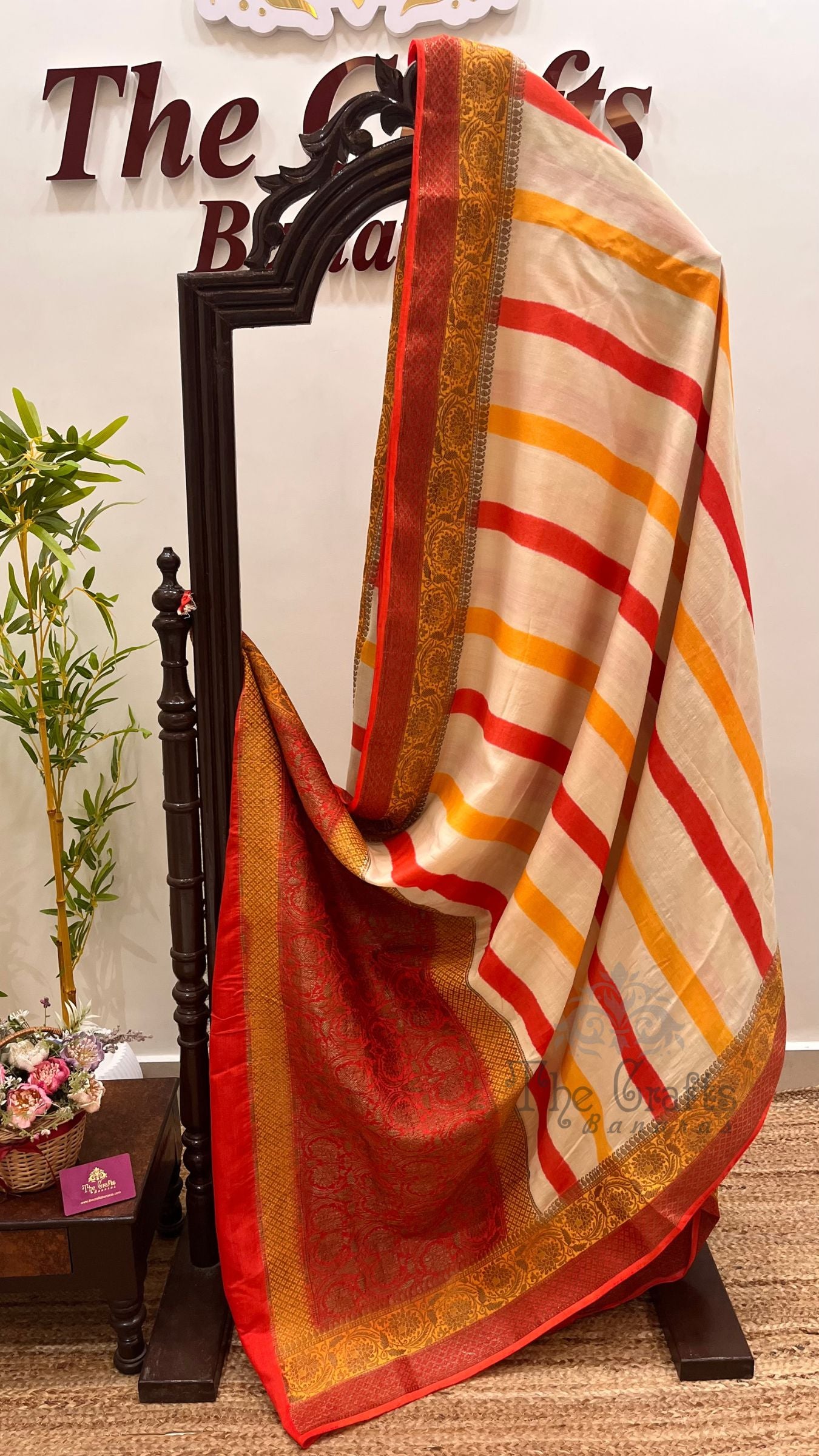 Pure Munga Silk Banarasi Saree