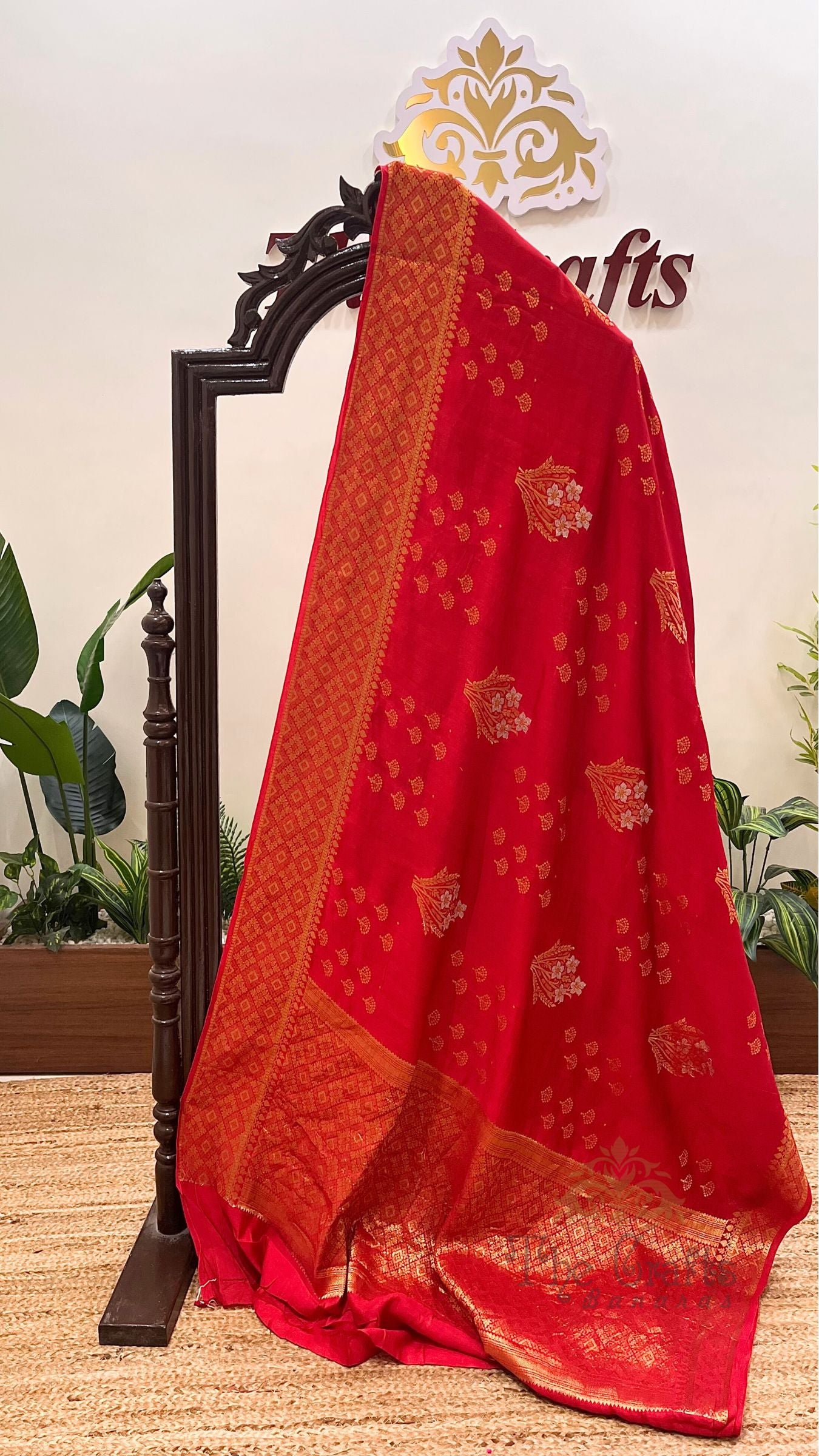 Pure Chiniya Silk Banarasi Saree