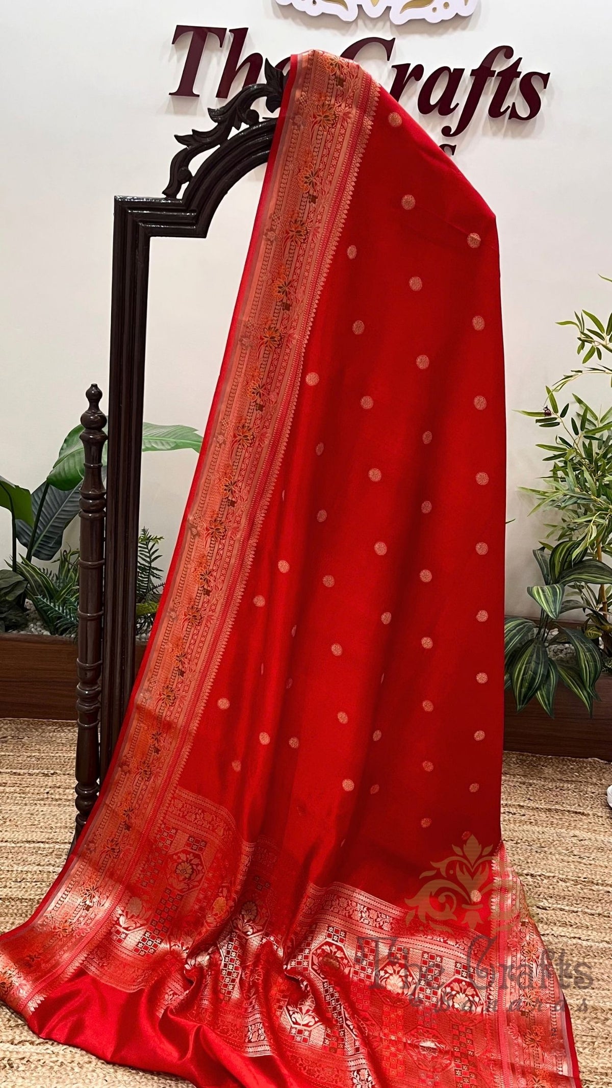 Pure Mango Silk Handloom Banarasi Saree