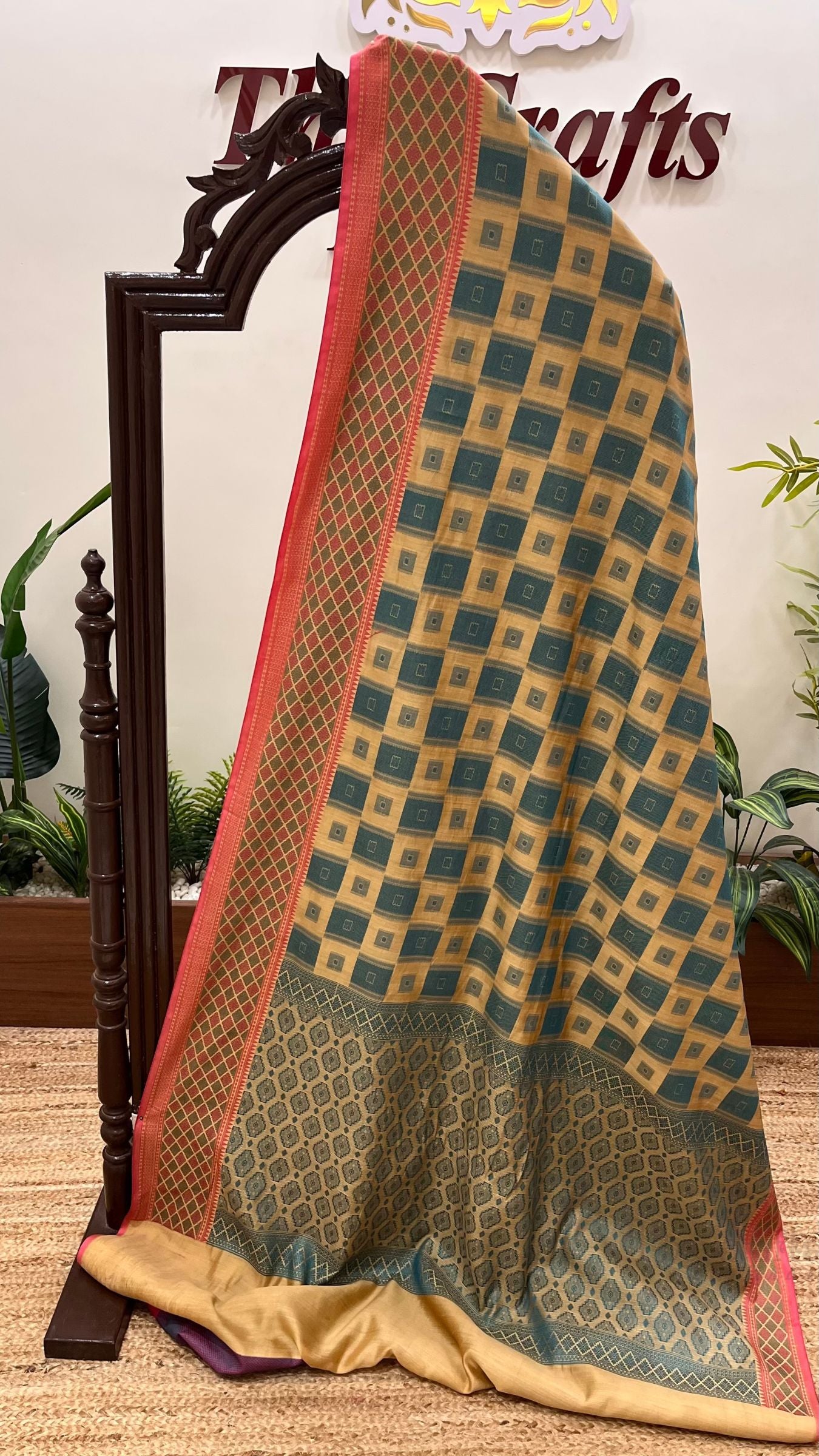 Pure Chiniya Silk Banarasi Saree