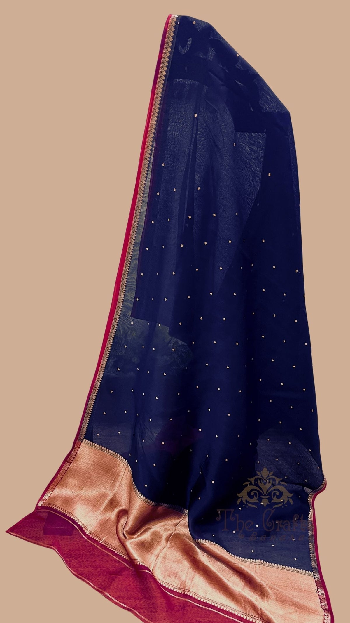 Pure Kora Silk Handloom Banarasi Saree
