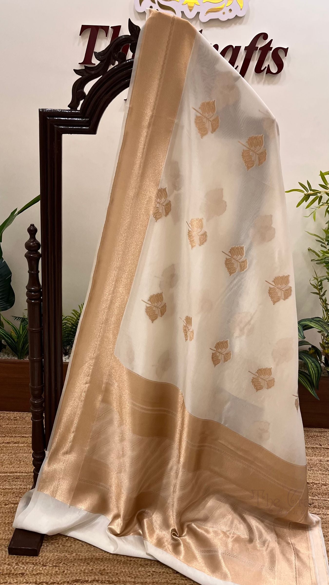 Pure Mango Silk Banarasi Saree