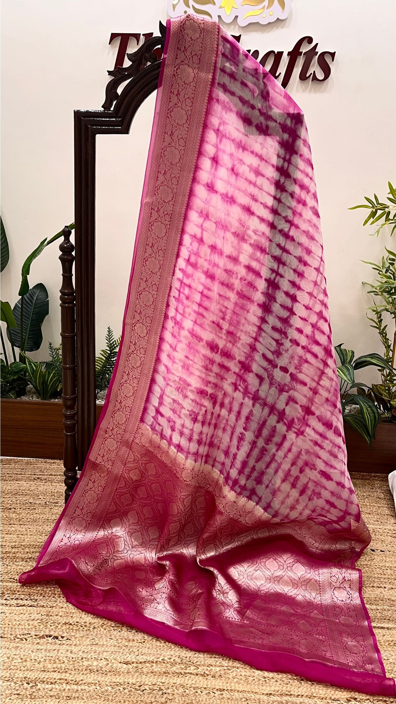 Pure Kora Silk Banarasi Saree