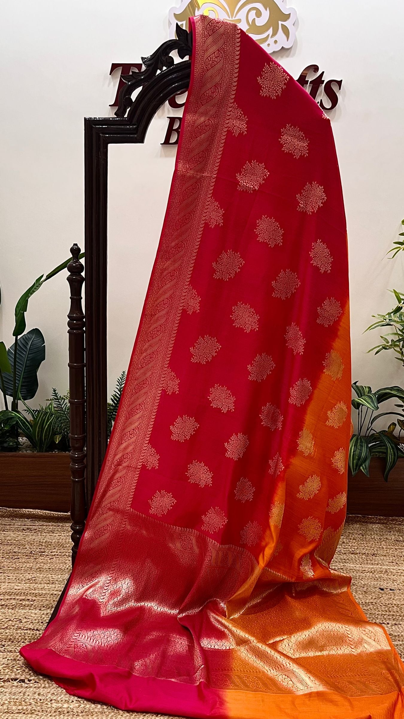 Pure Chiniya Silk Banarasi Saree