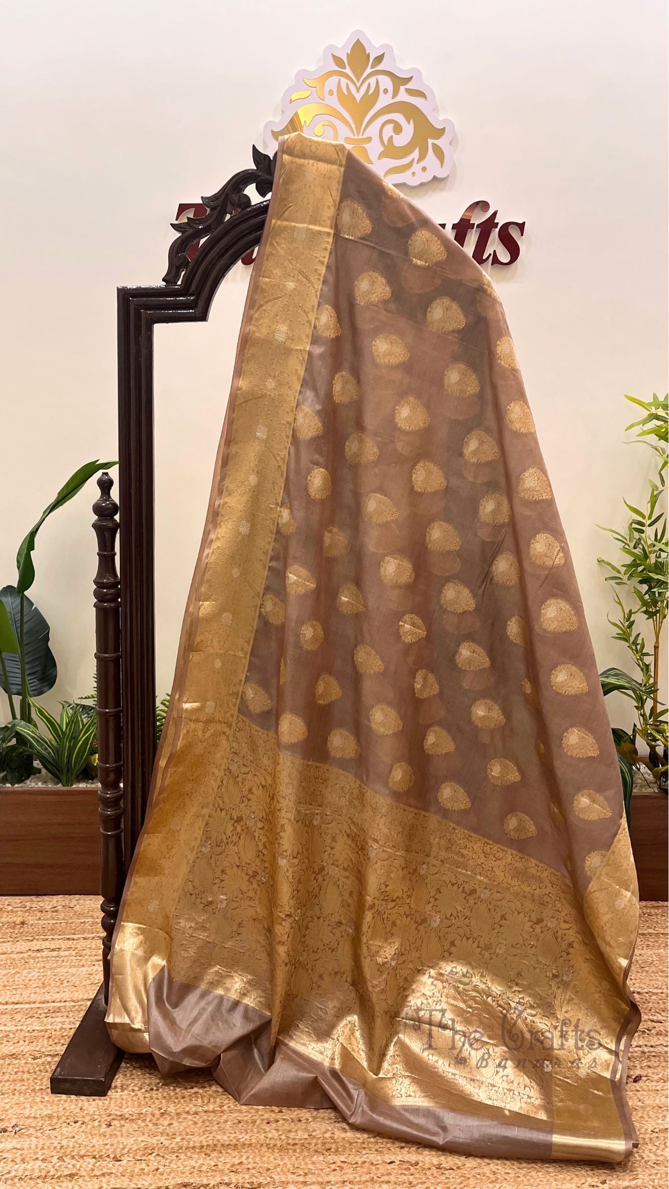 Pure Tussar Silk Banarasi Saree