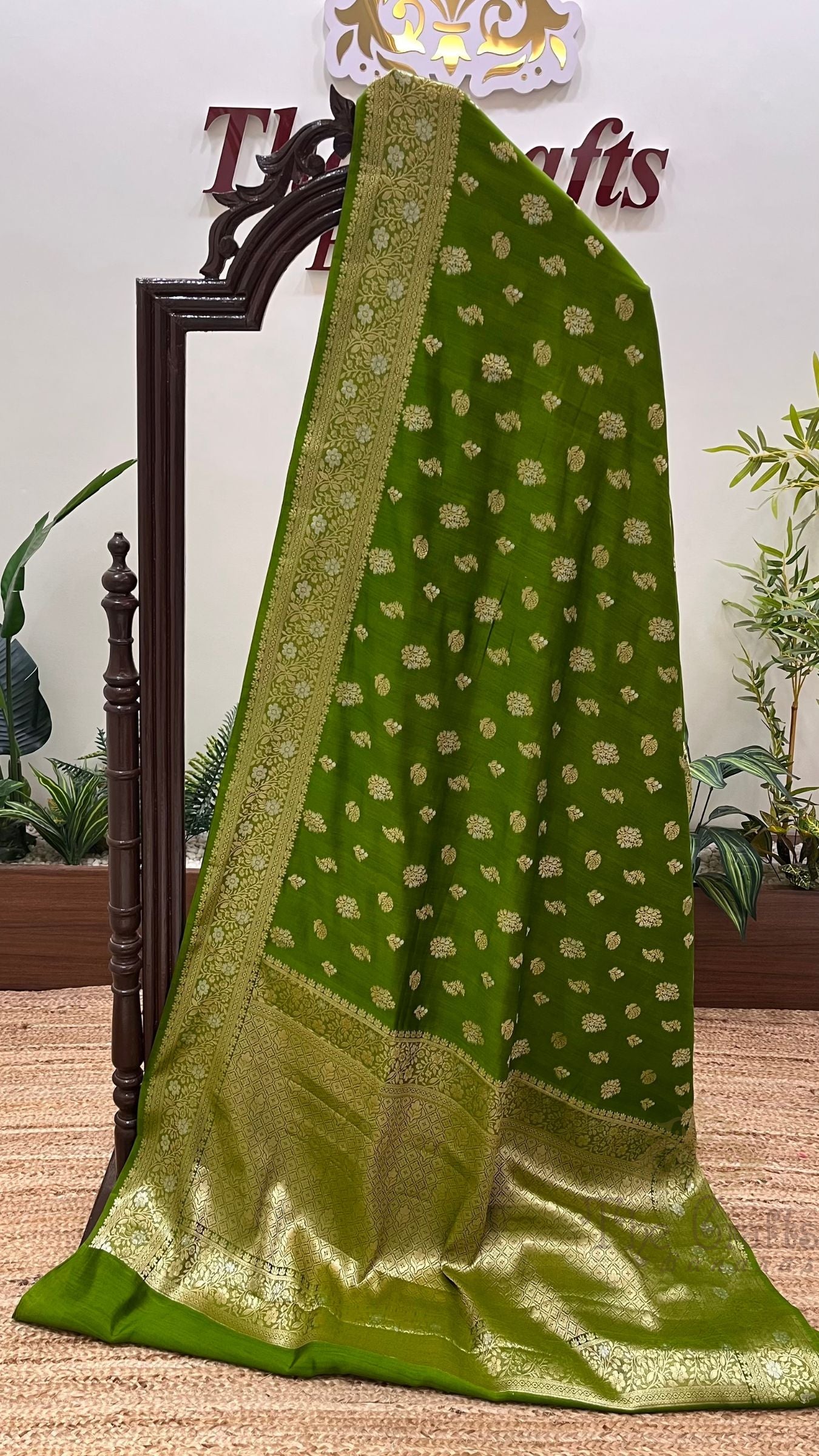 Pure Chiniya Silk Banarasi Saree