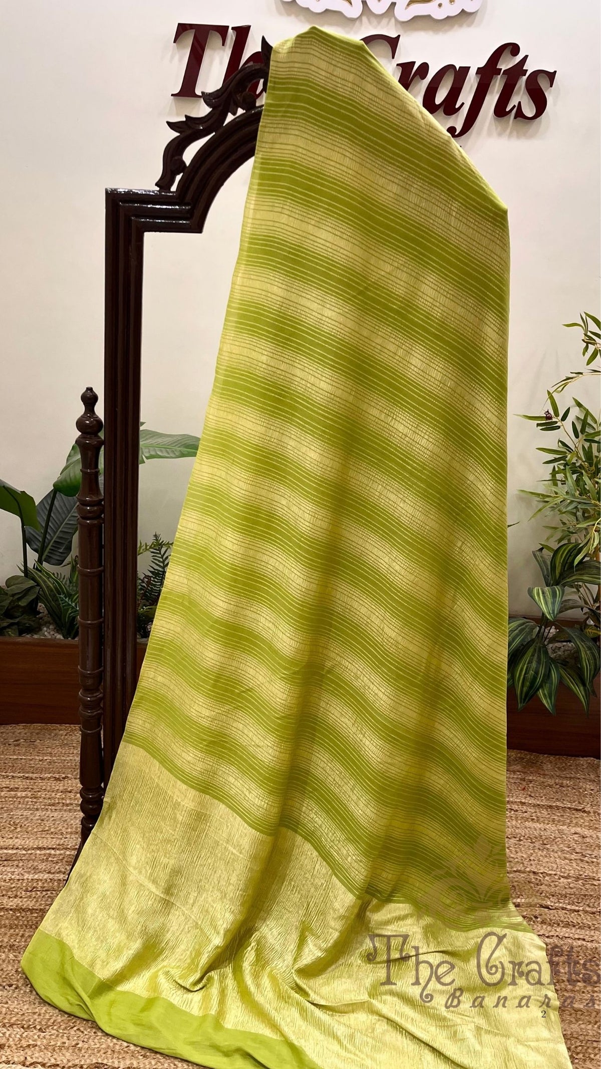 Pure Munga Silk Banarasi Saree