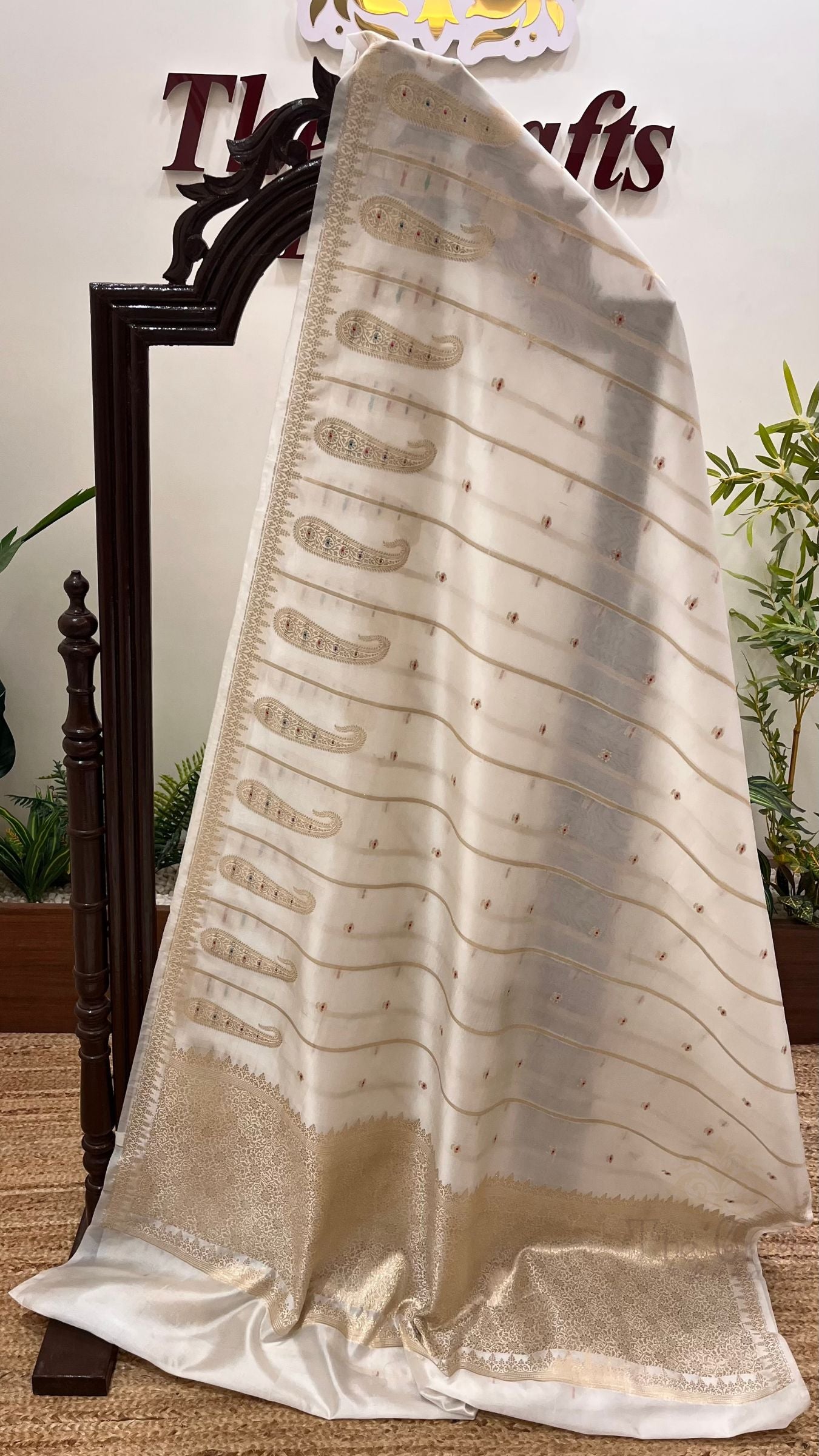 Pure Mango Silk Banarasi Saree