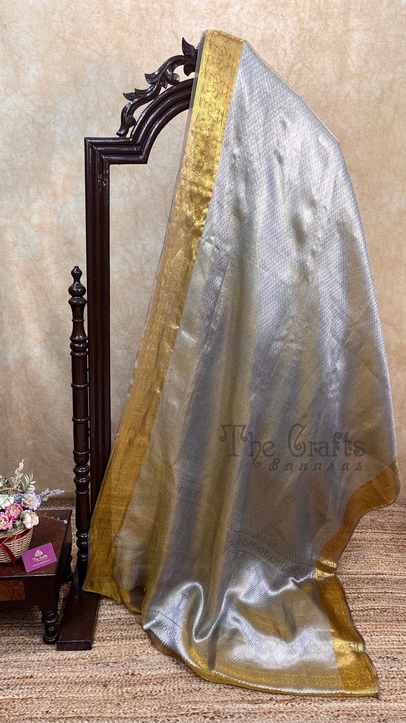 Pure Tissue Silk Brocade Banarasi Saree