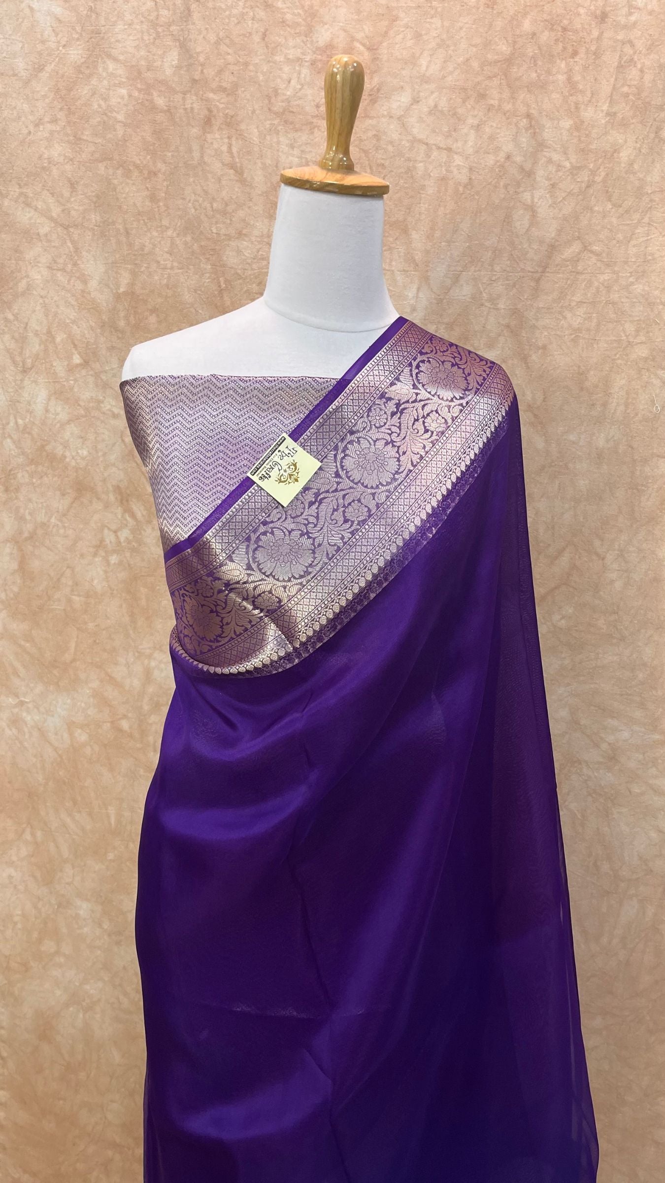 Pure Kora Silk Banarasi Saree