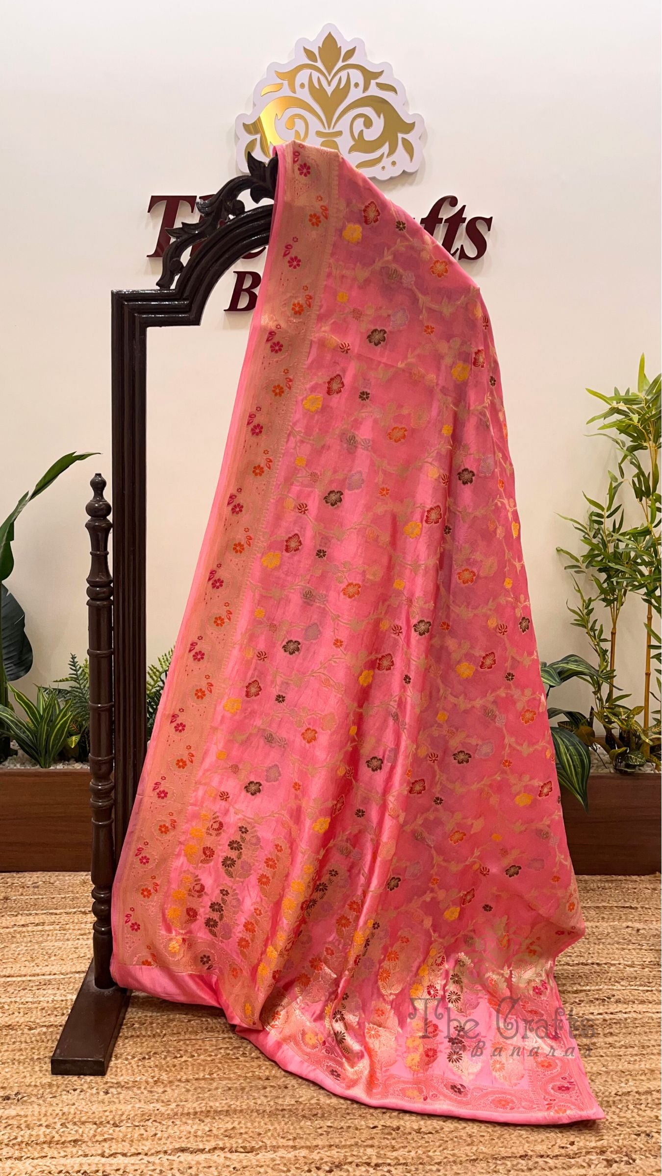 Pure Mango Silk Banarasi Saree