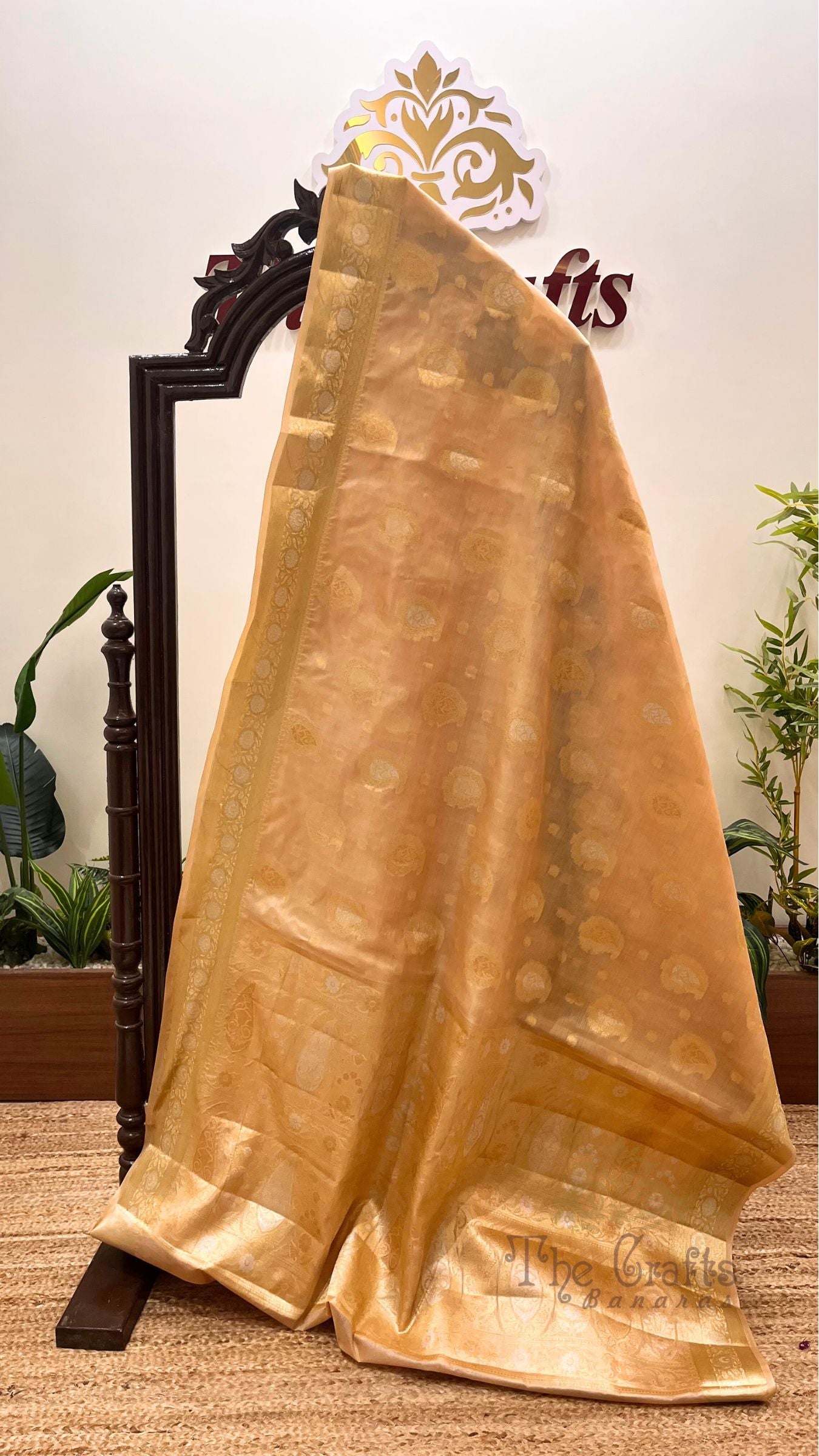 Pure Tussar Silk Banarasi Saree