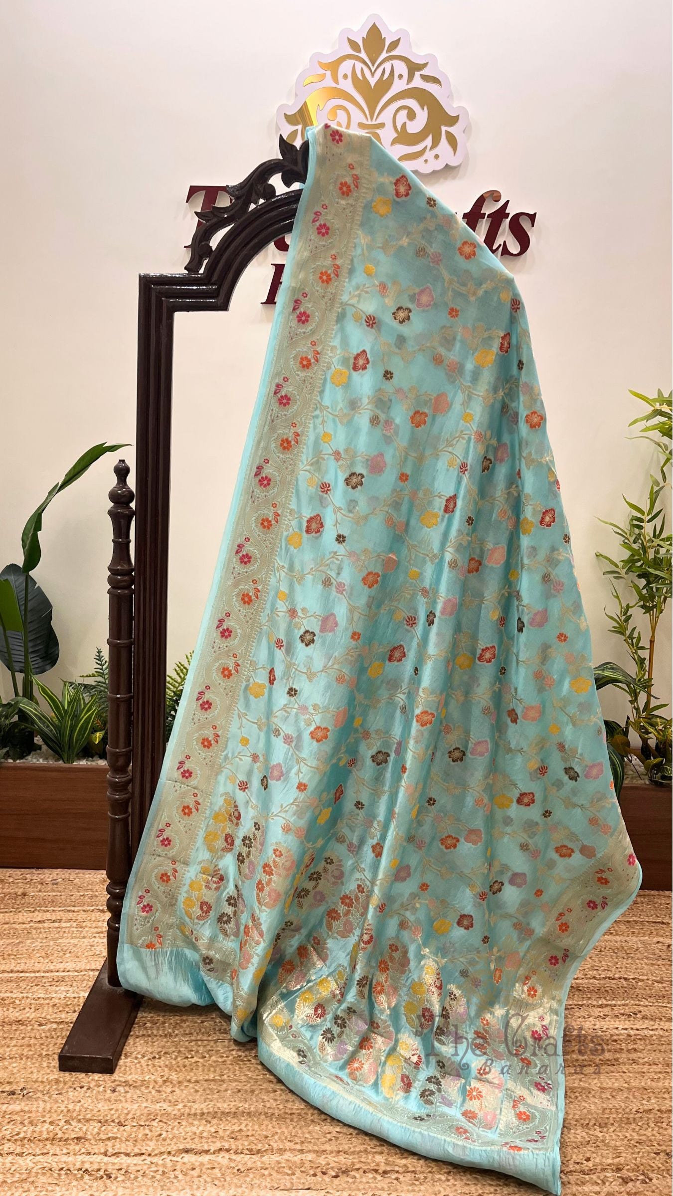 Pure Mango Silk Banarasi Saree