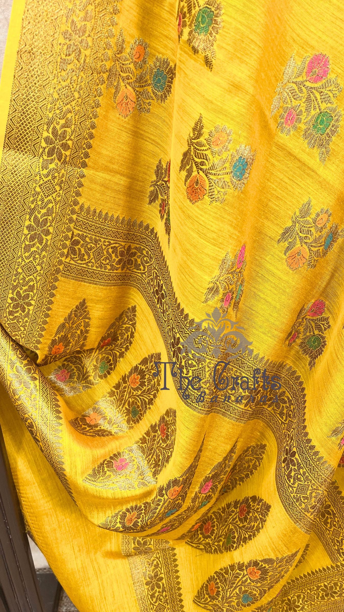 Pure Munga Silk Banarasi Saree