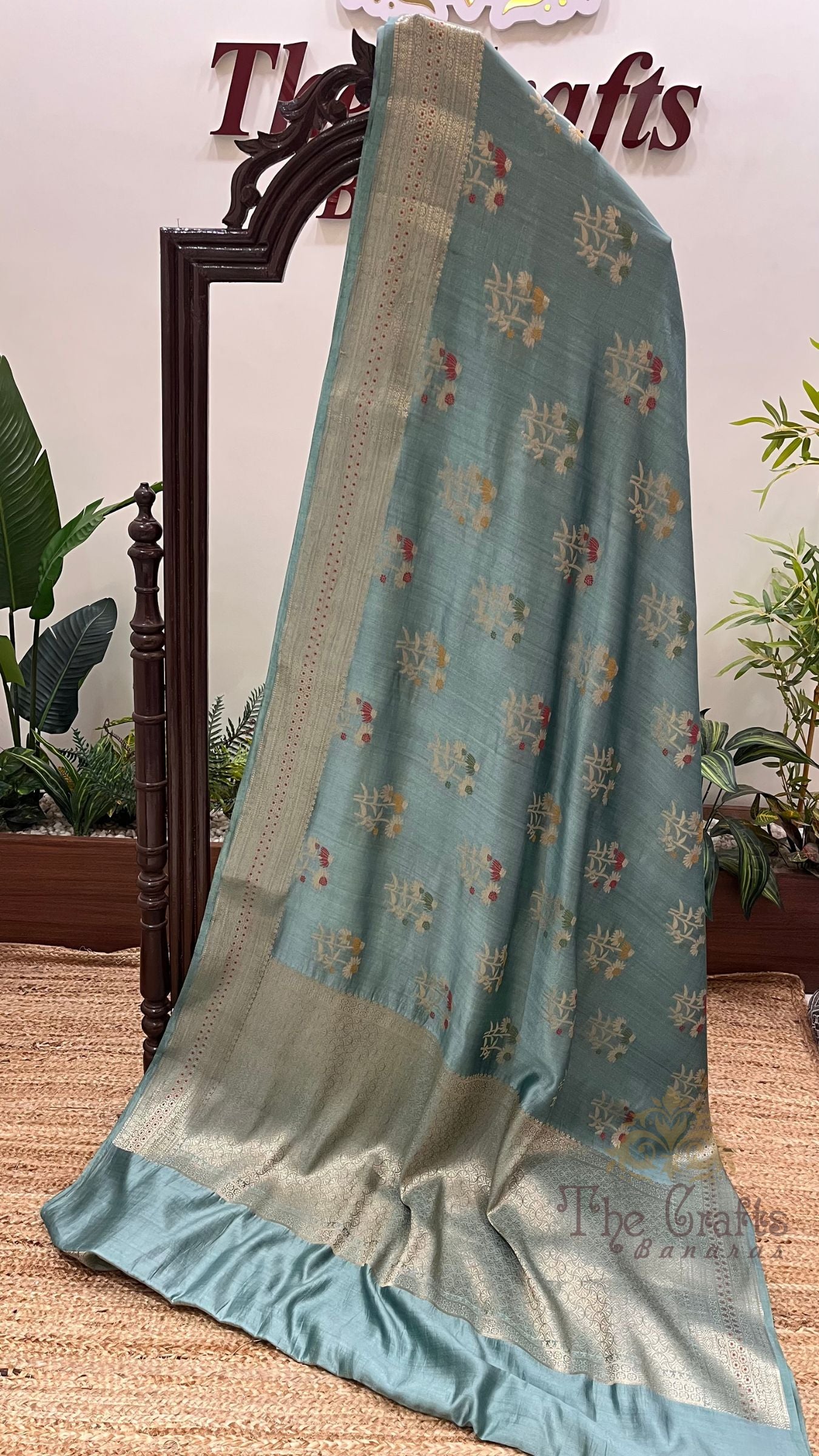 Pure Chiniya Silk Banarasi Saree
