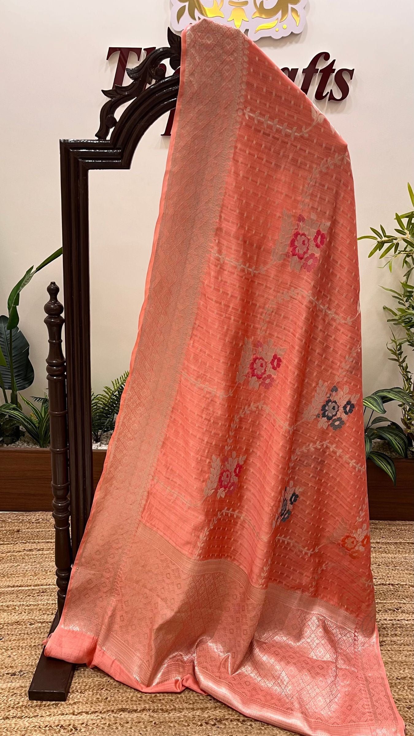 Pure Chiniya Silk Banarasi Saree