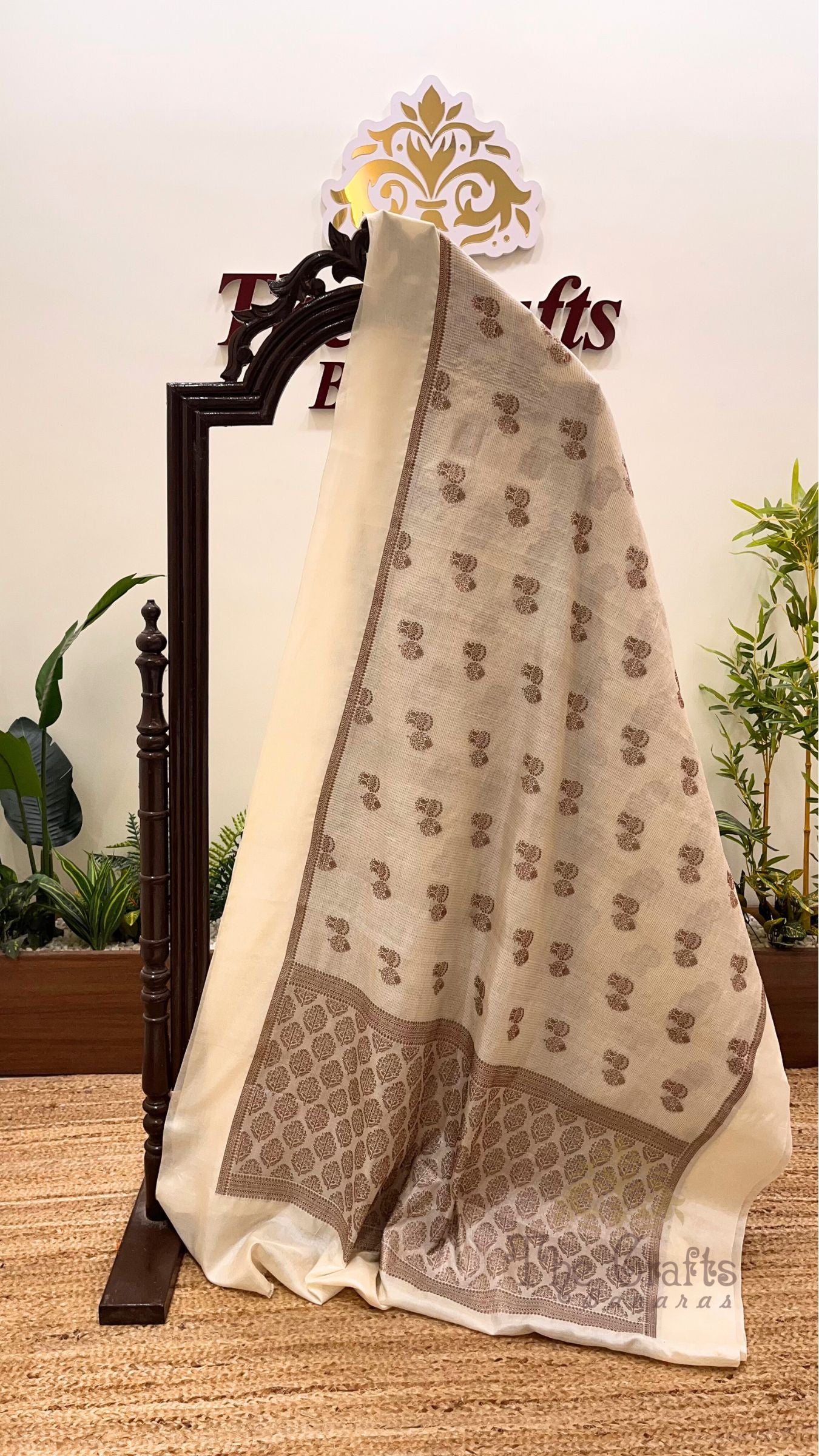 Pure Tussar Silk Banarasi Saree