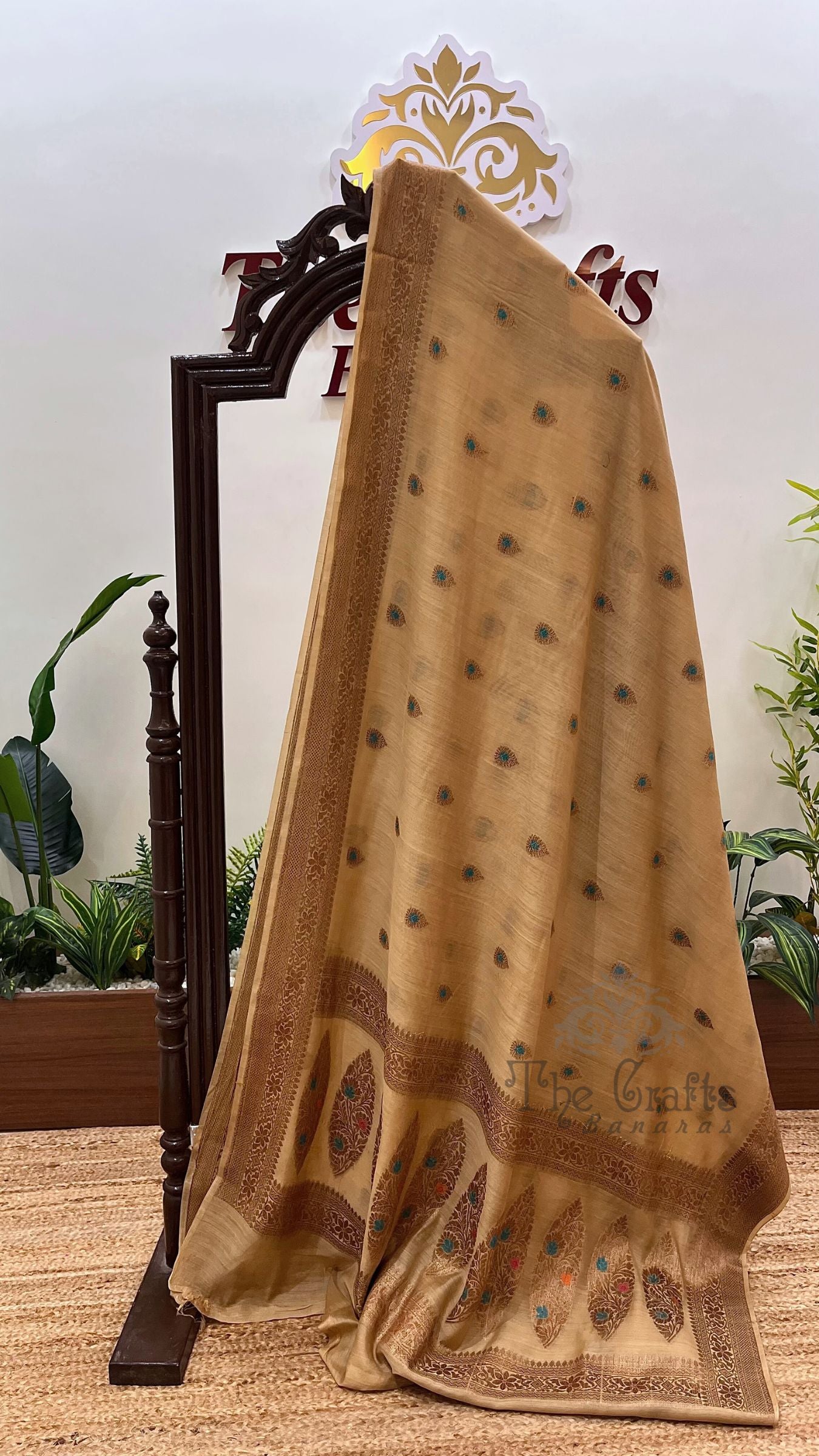 Pure Munga Silk Banarasi Saree