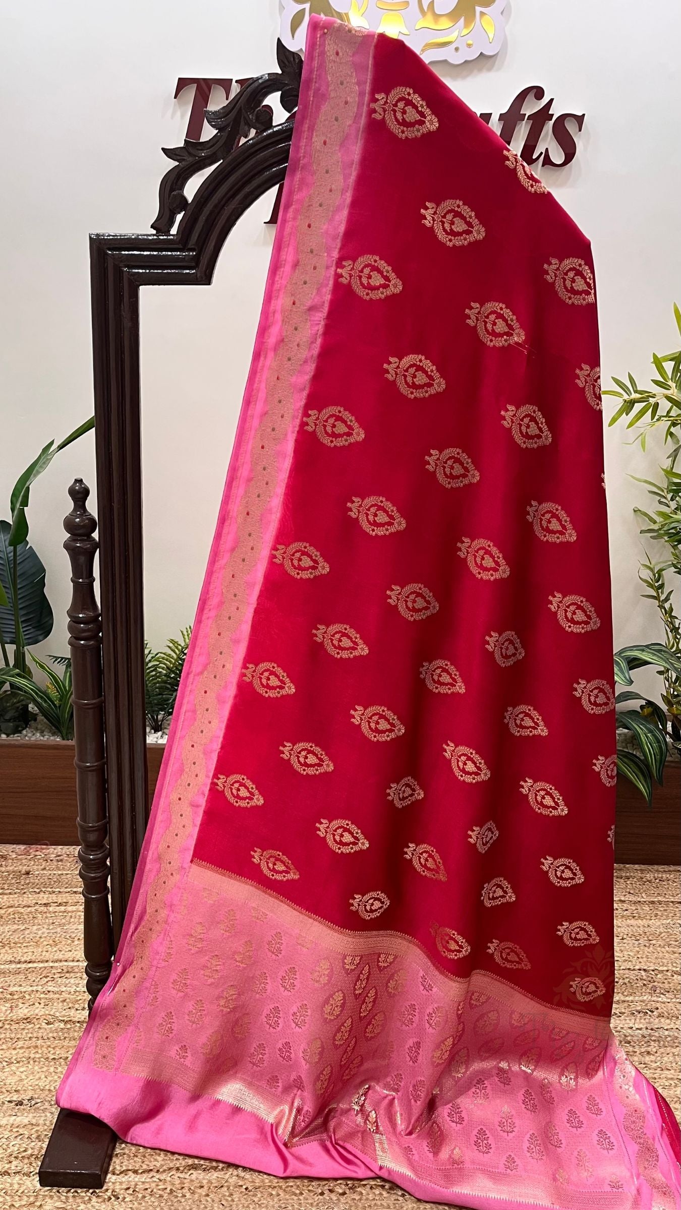 Pure Mango Silk Banarasi Saree