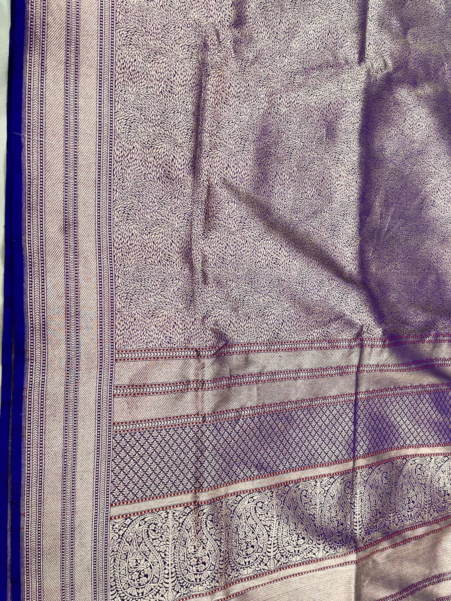 Pure Katan Silk Handloom Banarasi Saree - Tanchui Brocade