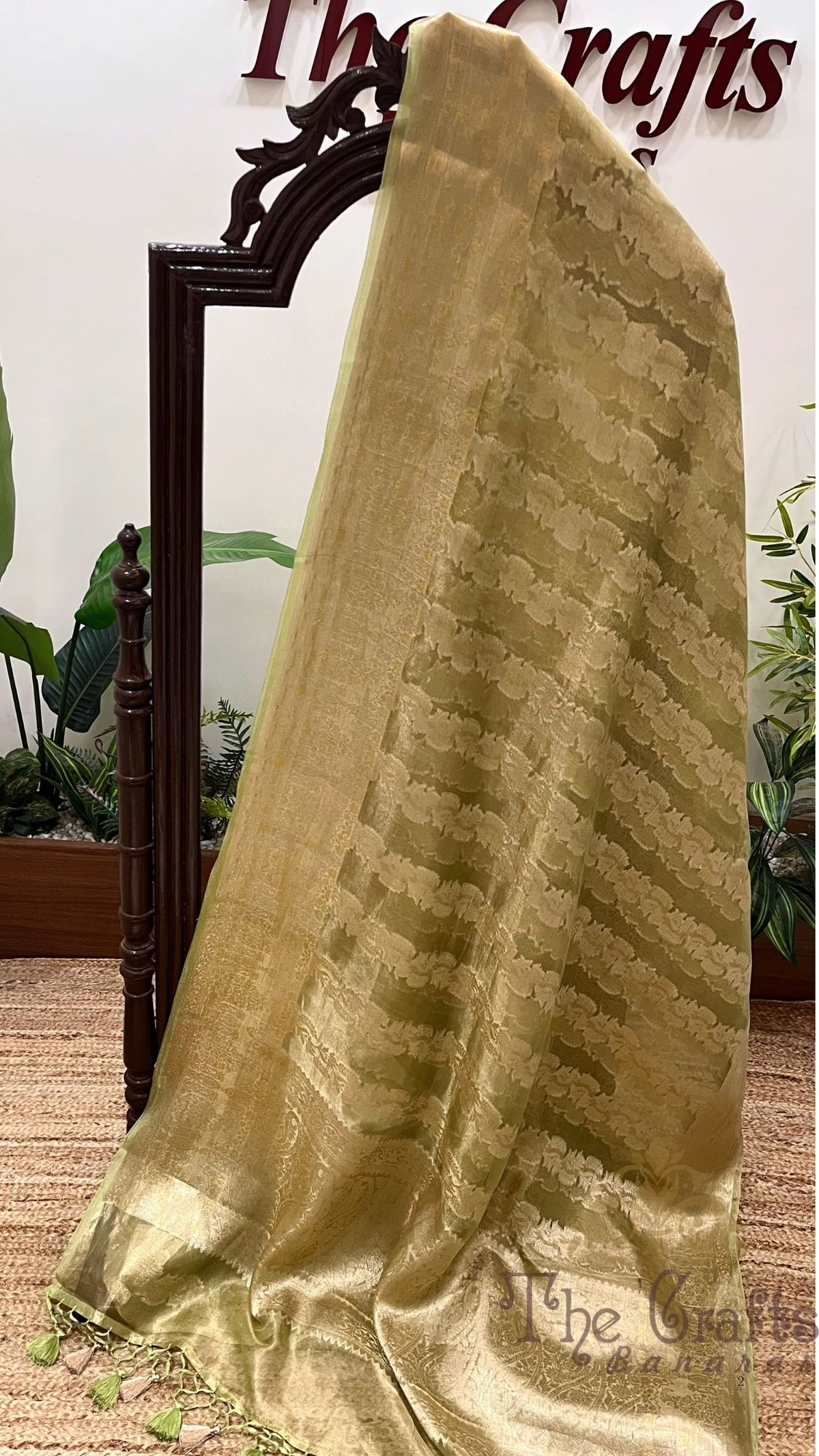 Pure Kora Tissue Silk Banarasi Saree