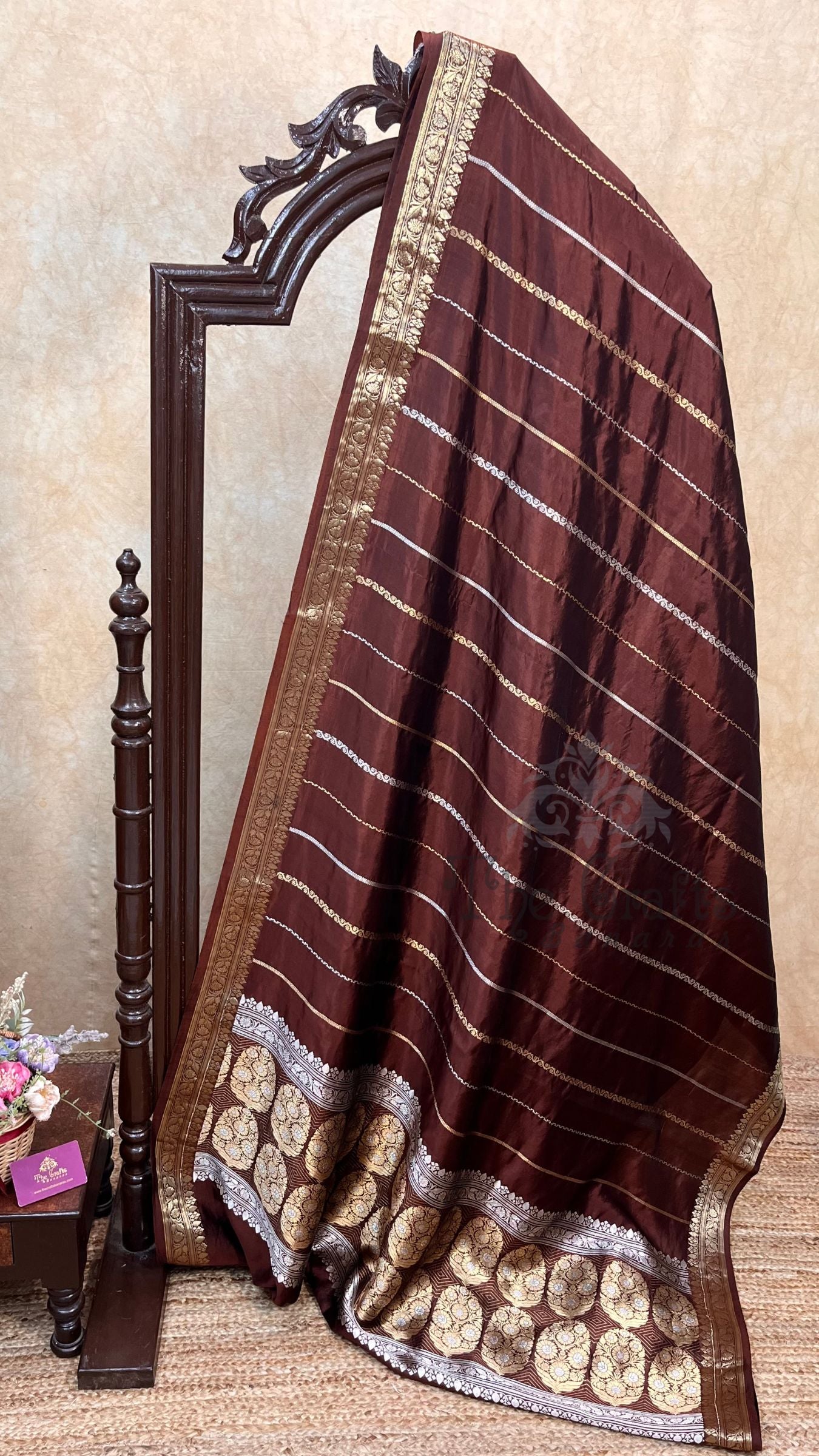 Pure Mango Silk Handloom Banarasi Saree