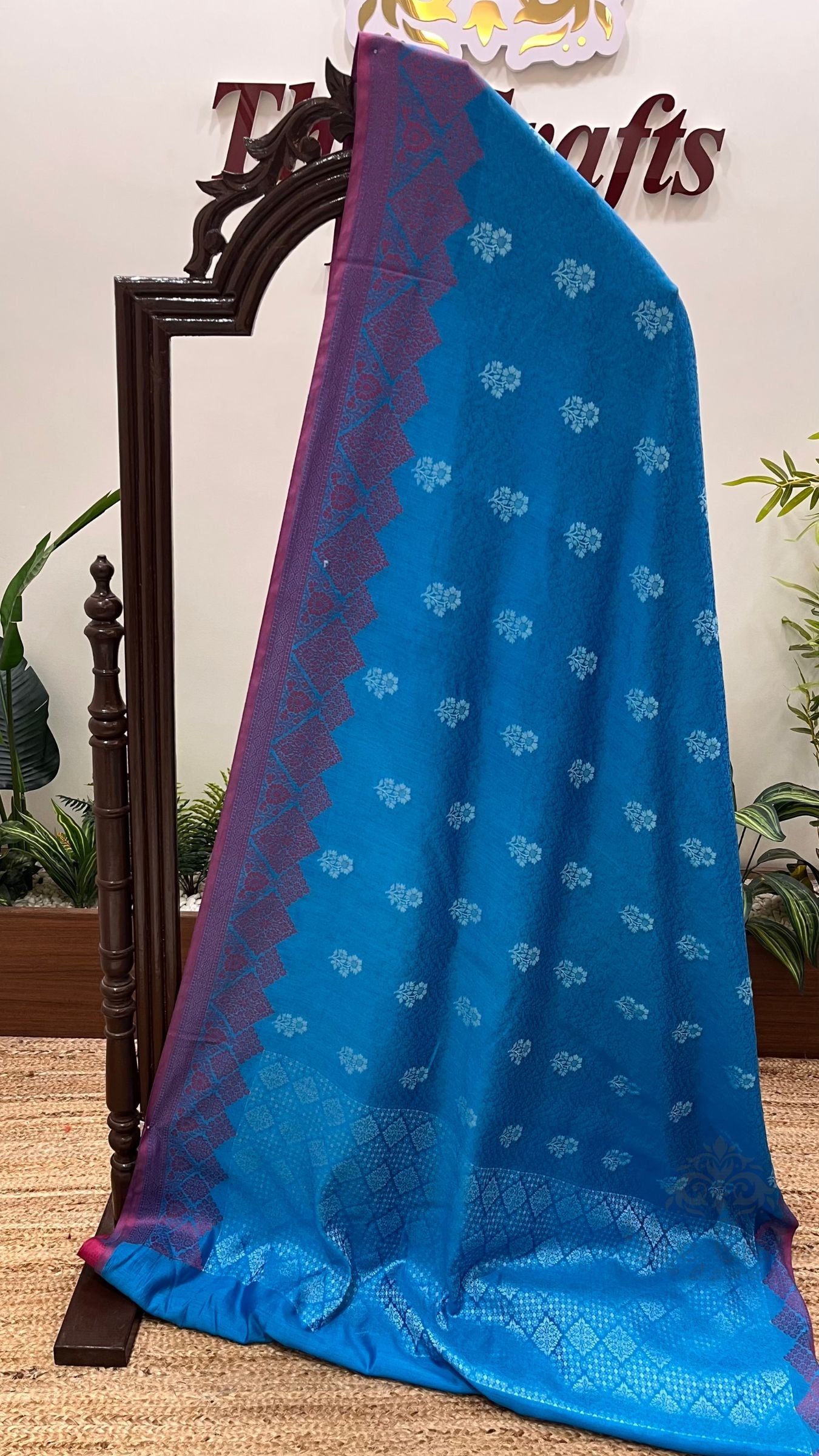 Pure Chiniya Silk Banarasi Saree