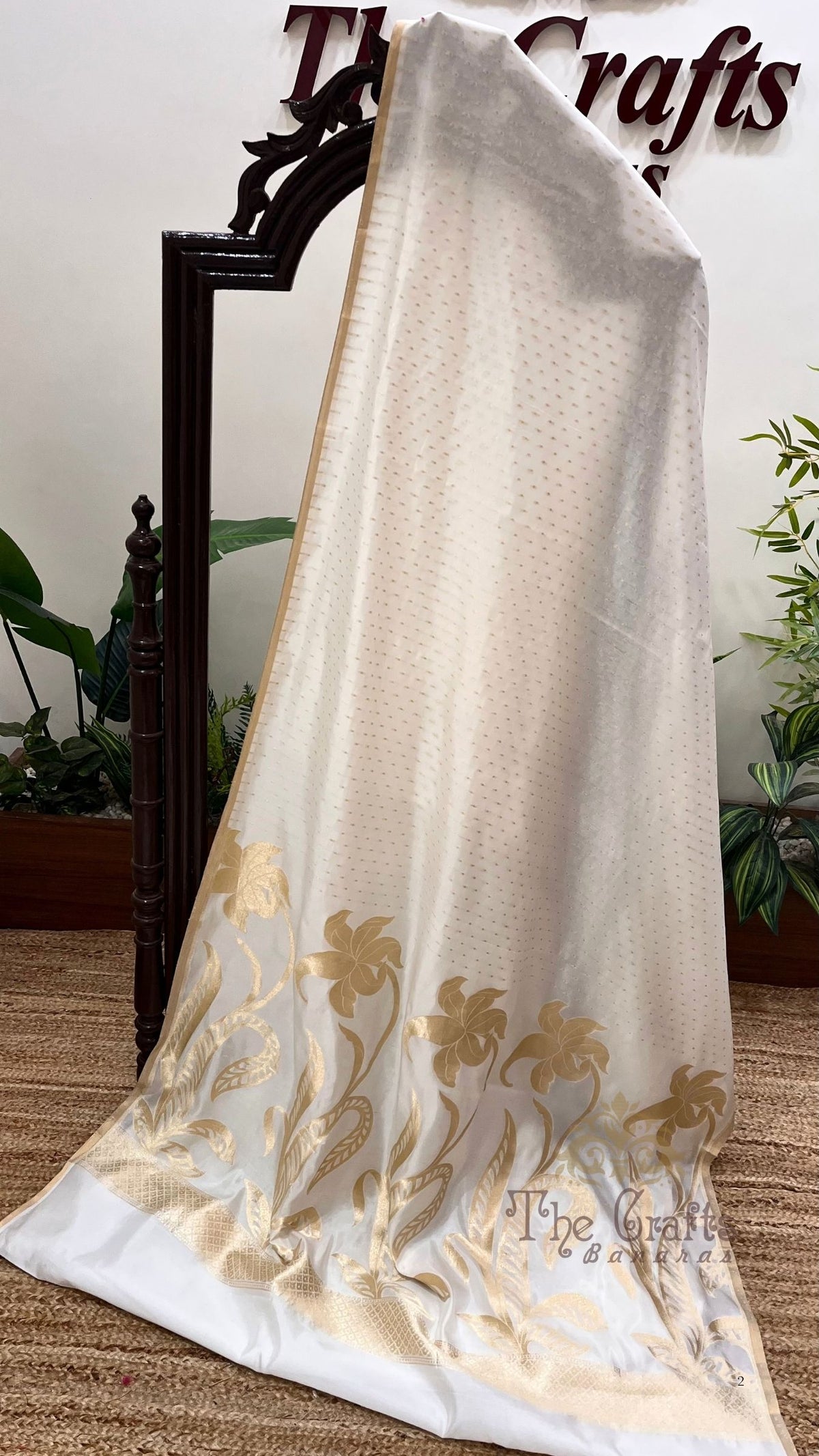 Pure Mango Silk Handloom Banarasi Saree
