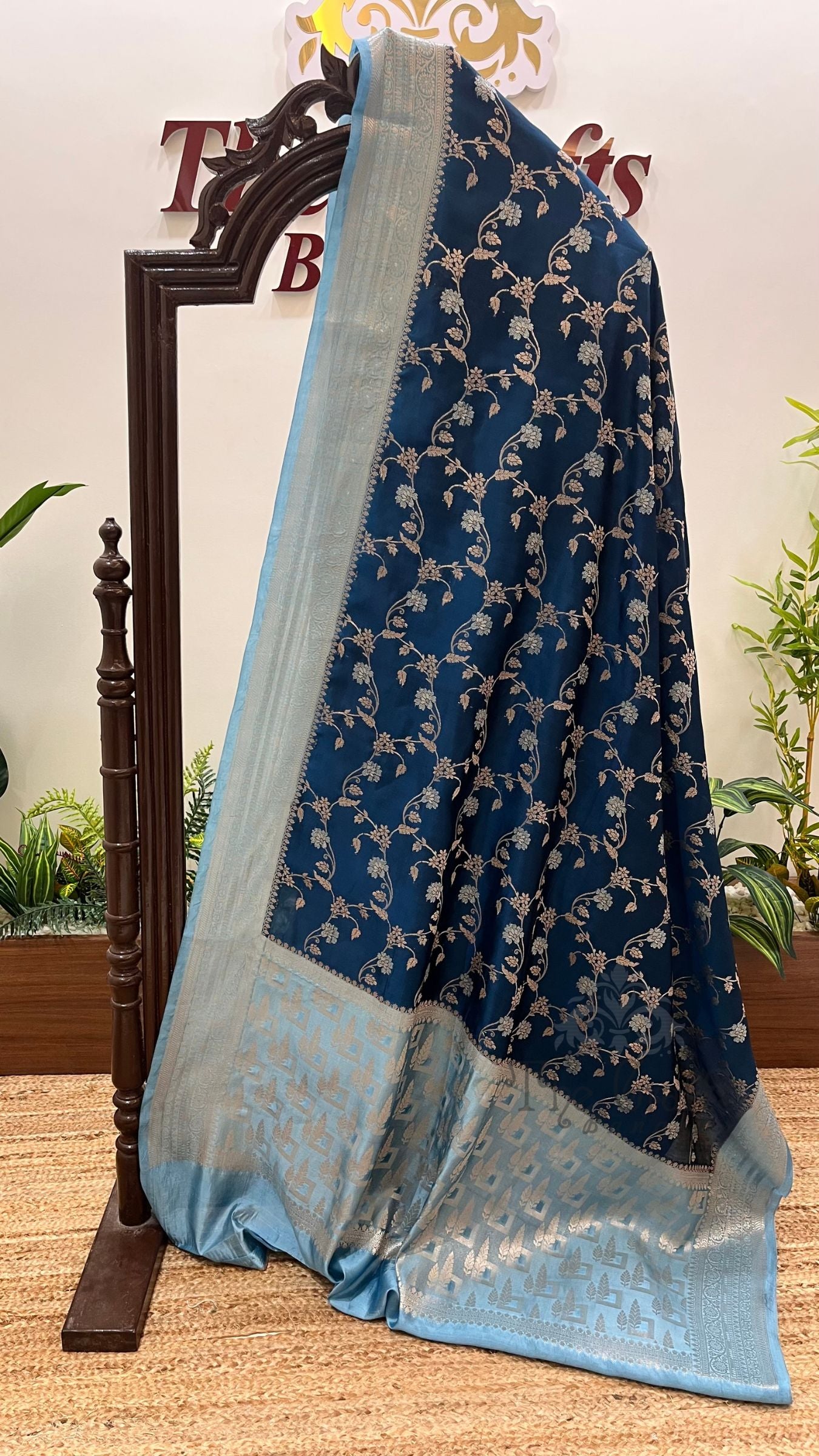 Pure Mango Silk Banarasi Saree