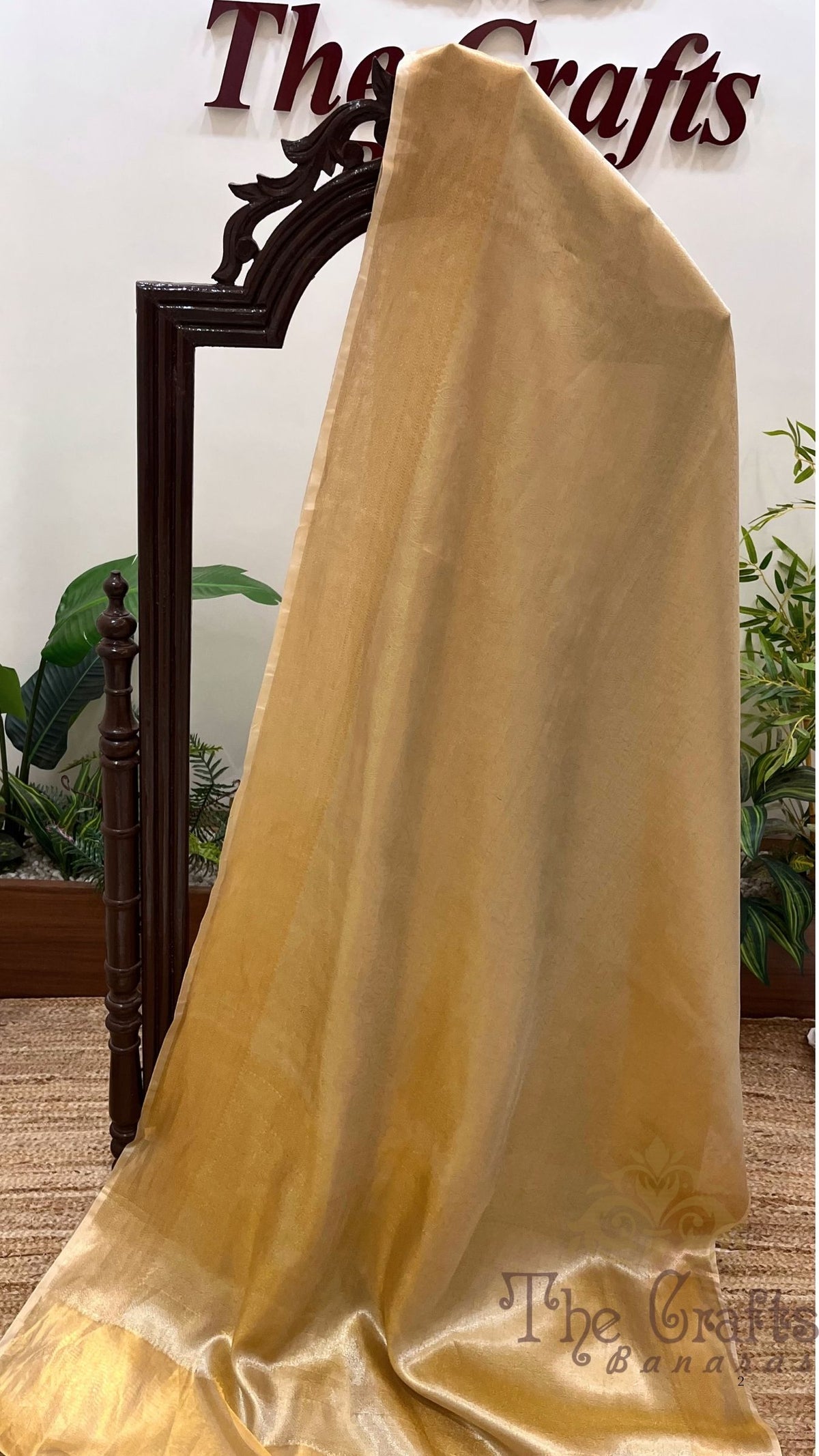 Pure Tissue Silk Brocade Banarasi Saree