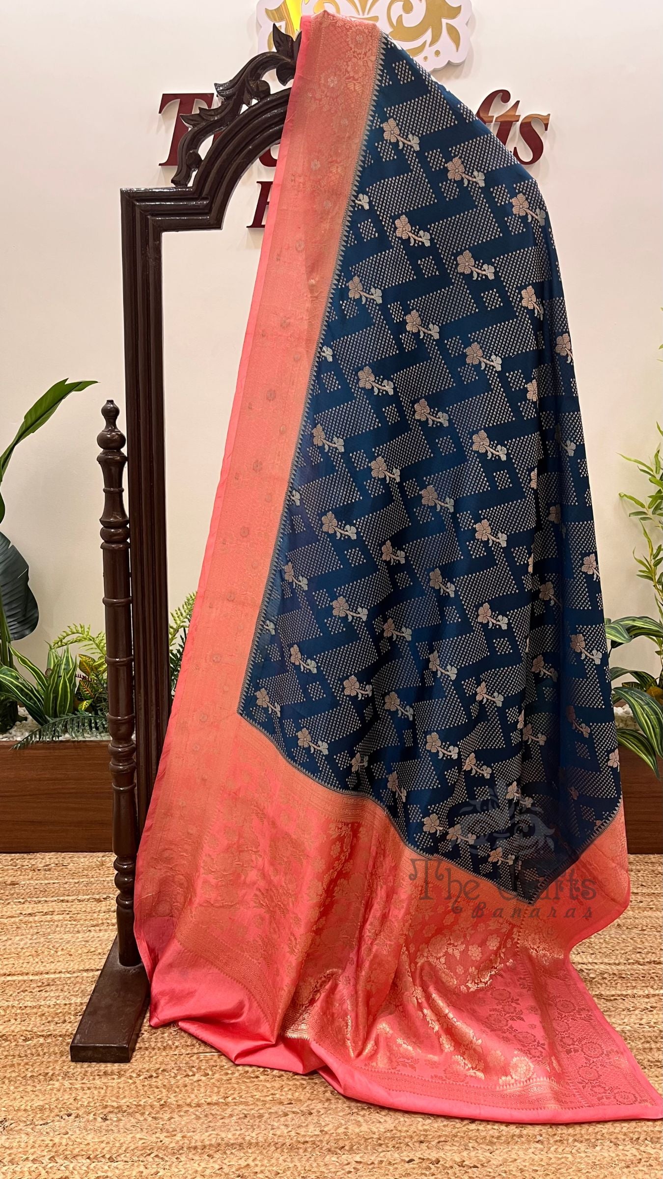 Pure Mango Silk Banarasi Saree