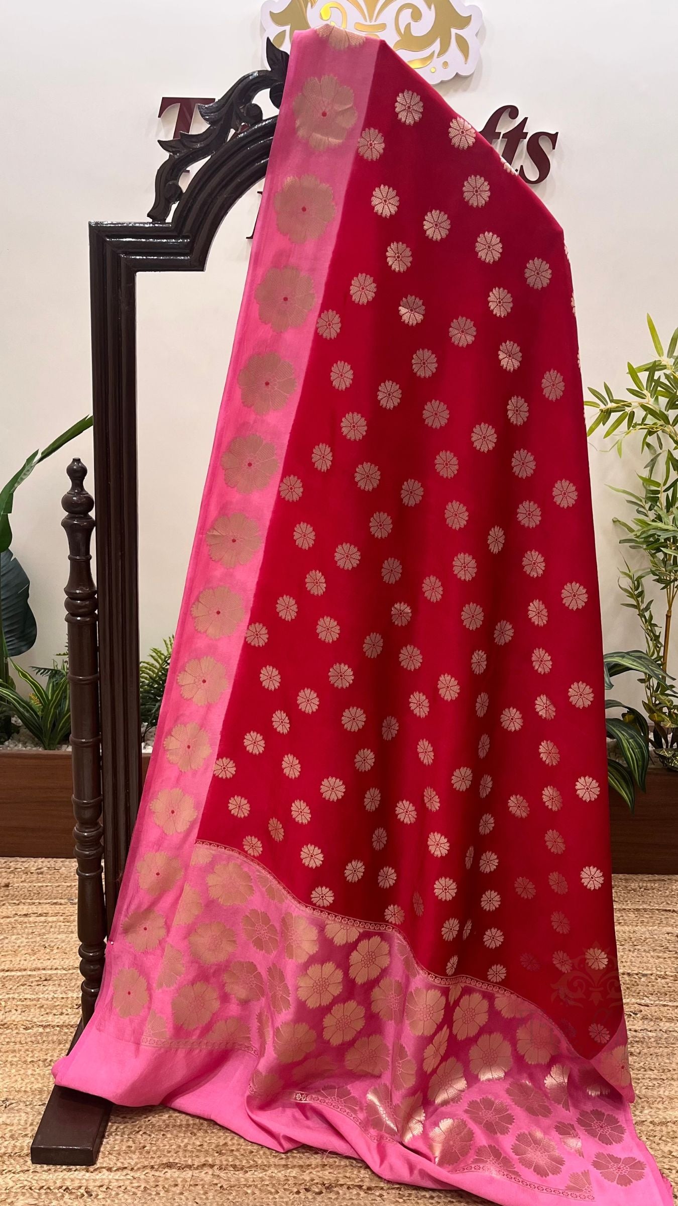 Pure Mango Silk Banarasi Saree