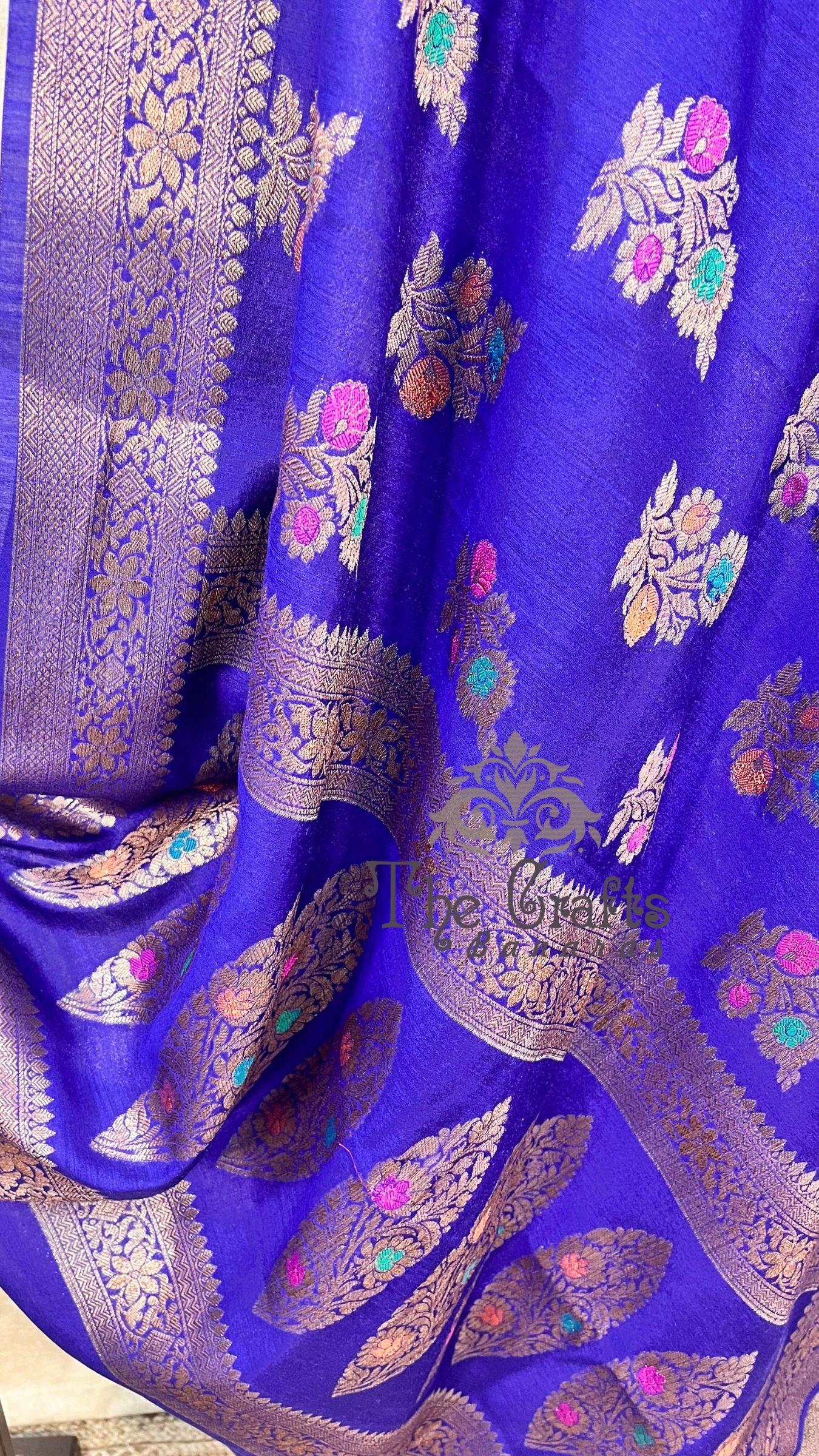 Pure Munga Silk Banarasi Saree