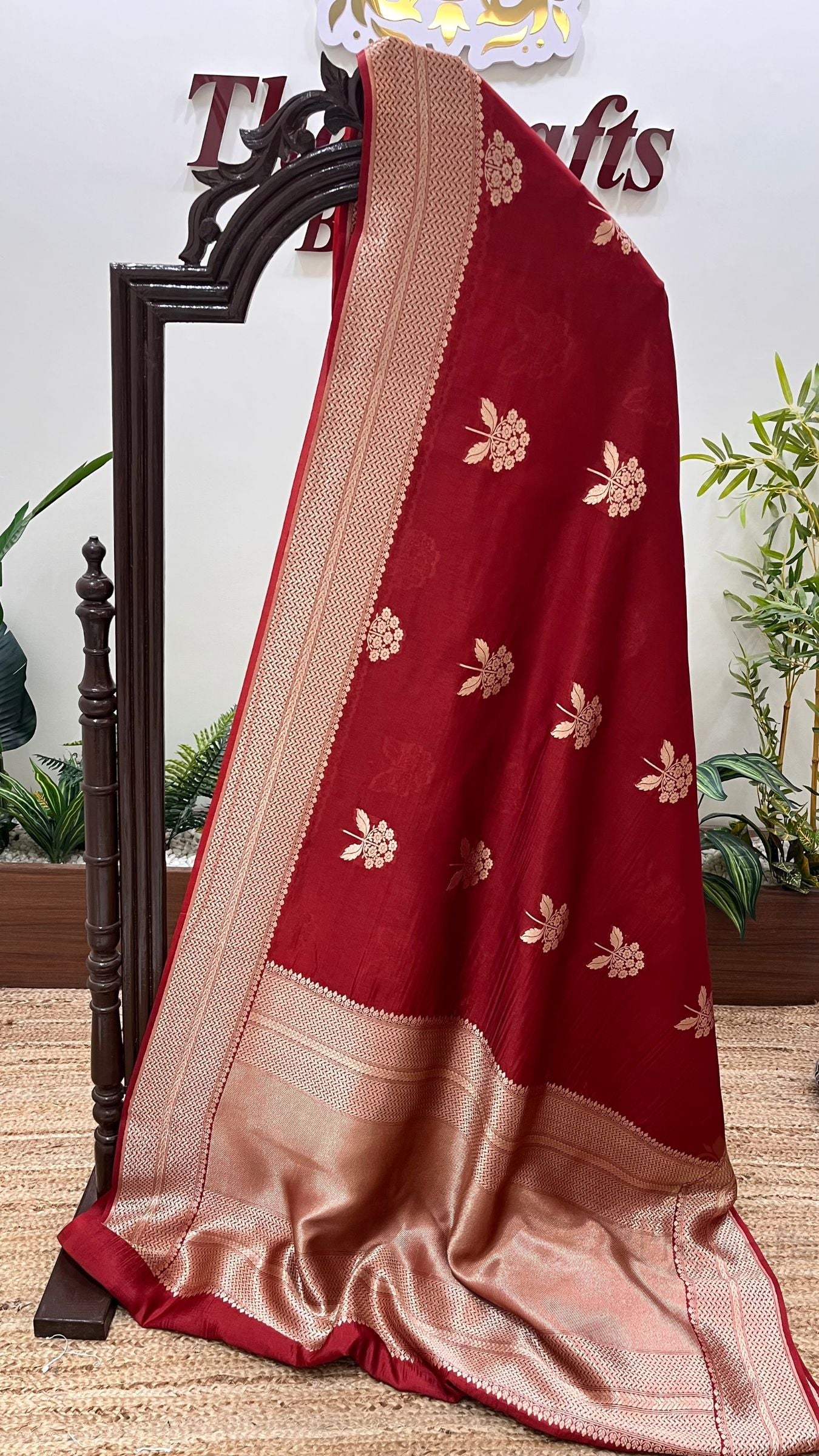 Pure Mango Silk Banarasi Saree