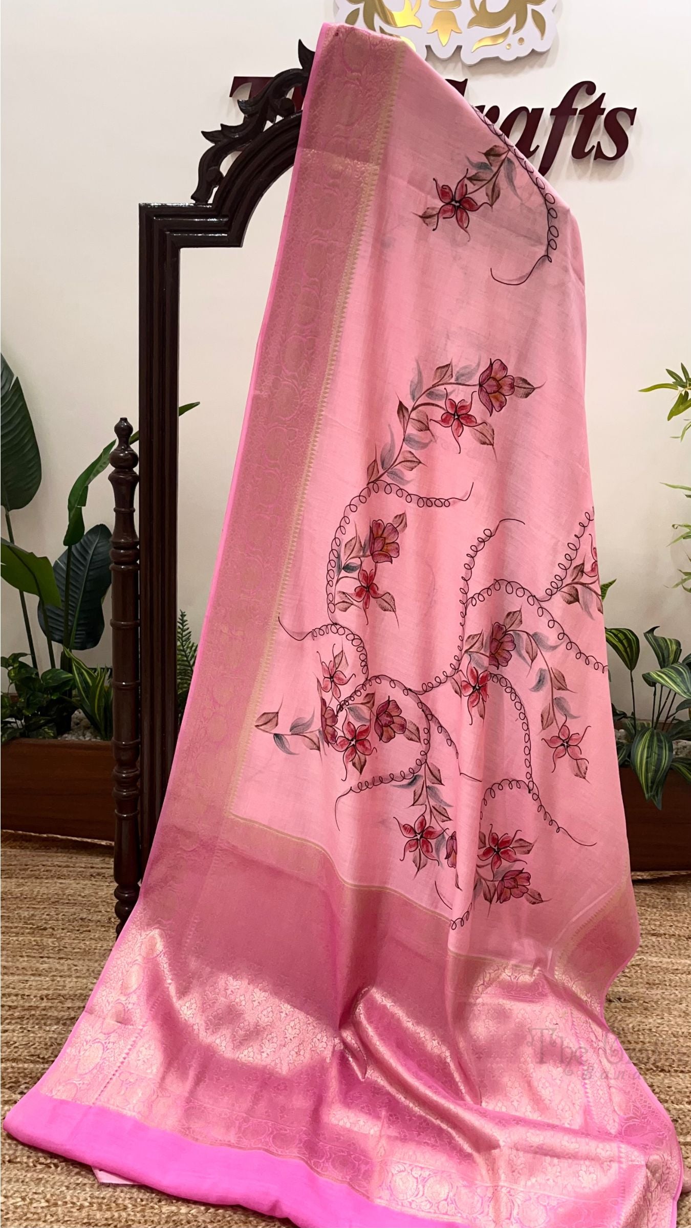 Pure Chiniya Silk Banarasi Saree