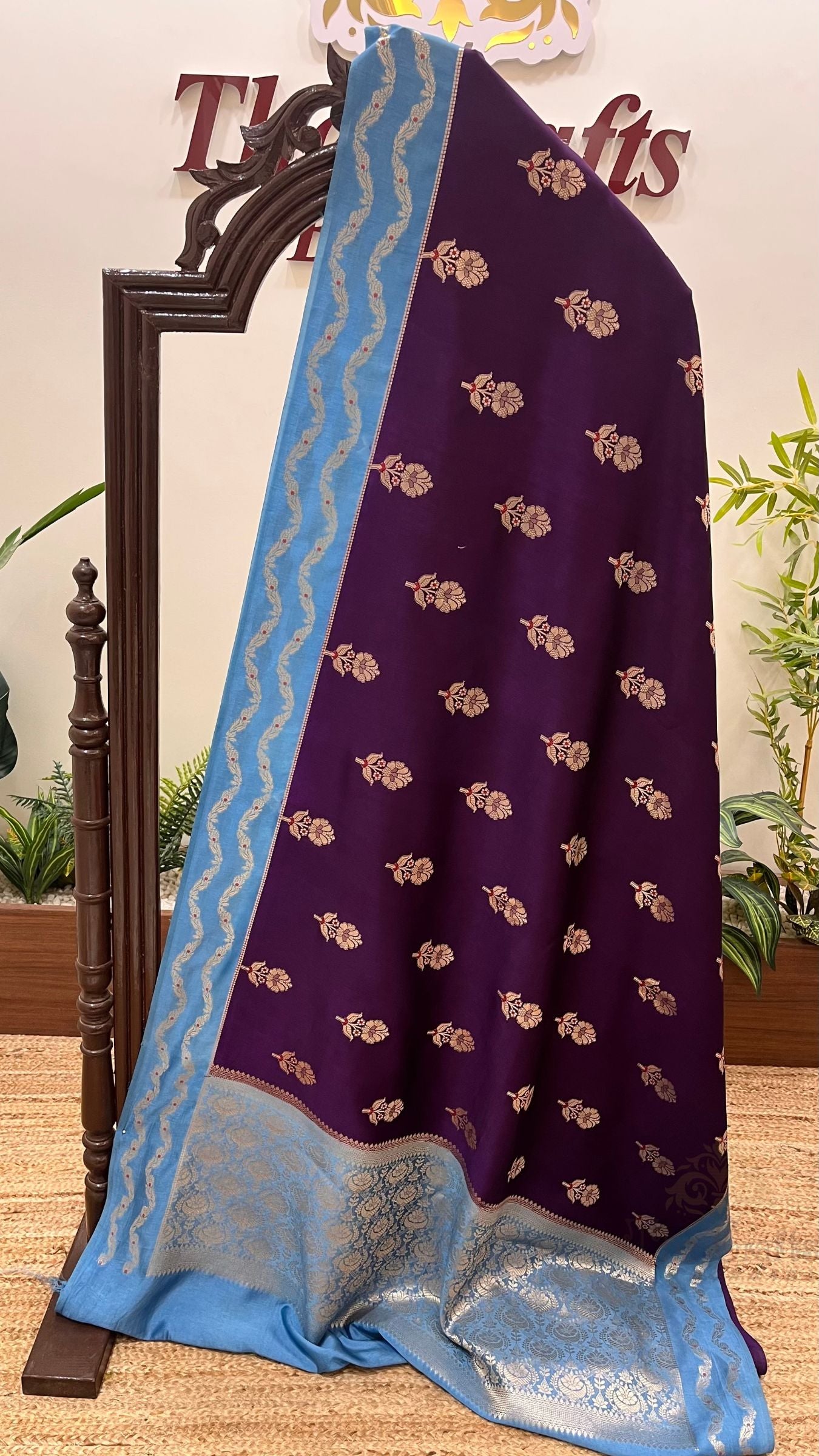 Pure Mango Silk Banarasi Saree