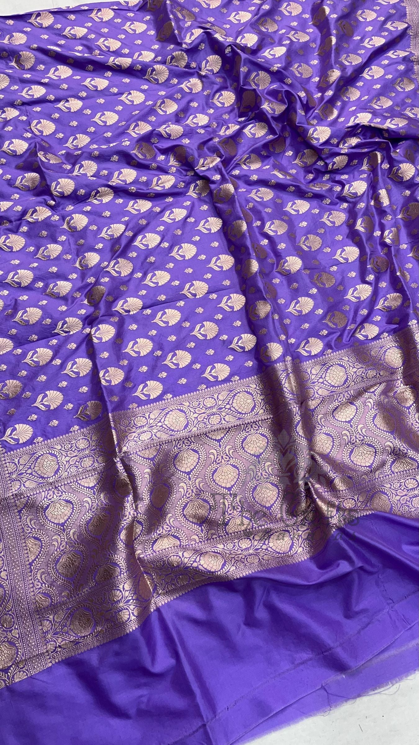 Pure Katan Silk Banarasi Handloom Dupatta