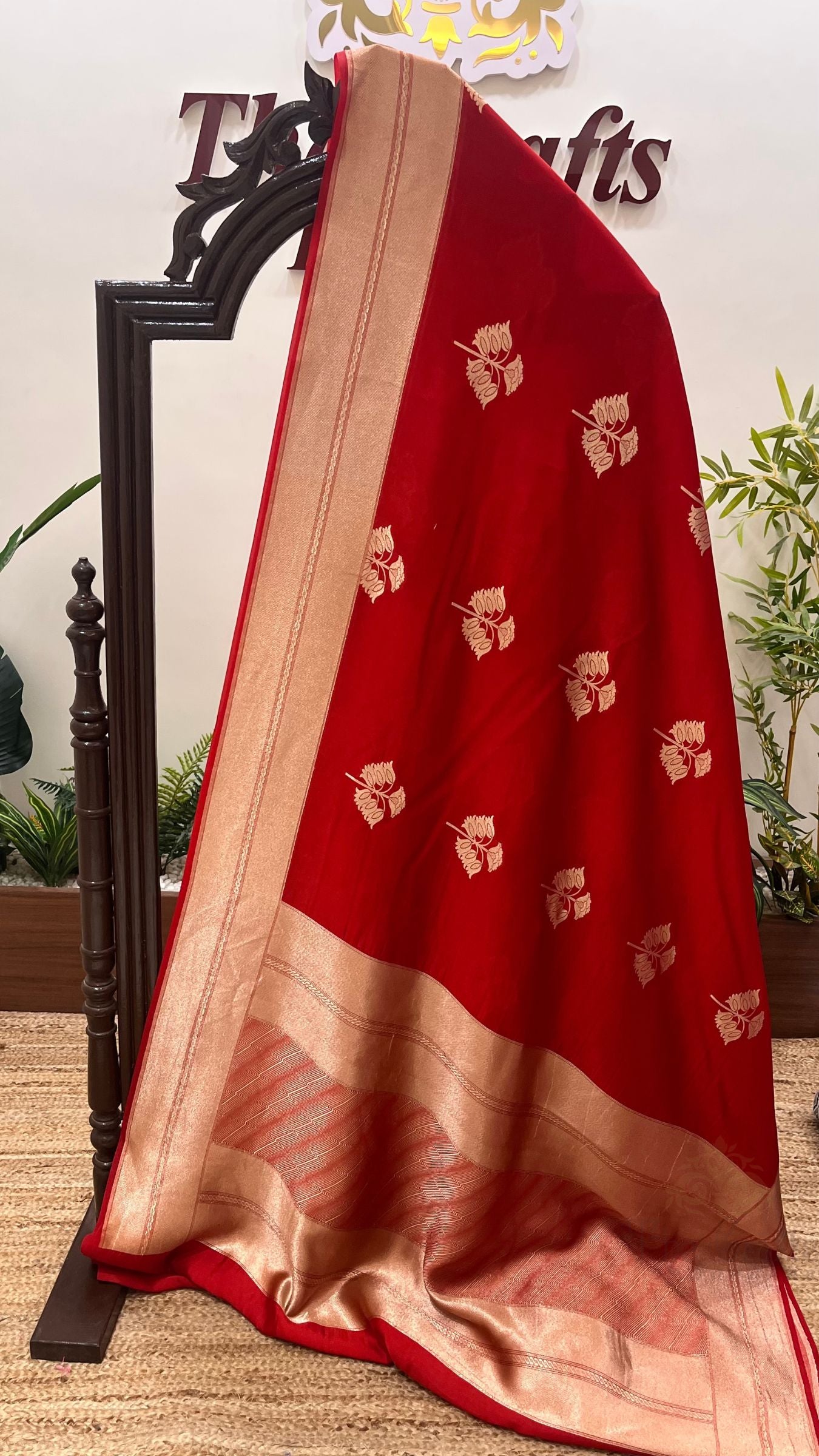 Pure Mango Silk Banarasi Saree