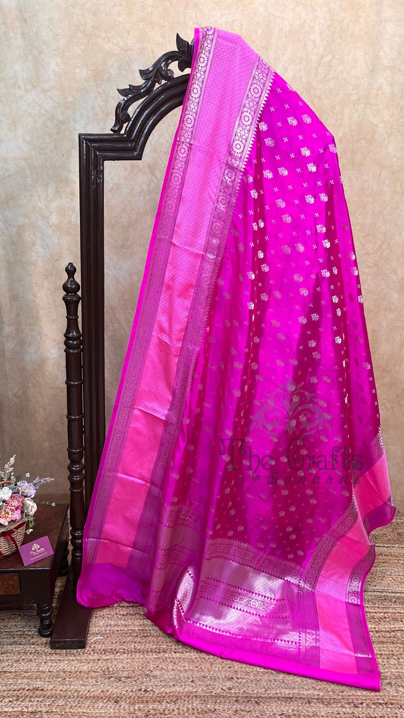 Pure Mango Silk Banarasi Saree