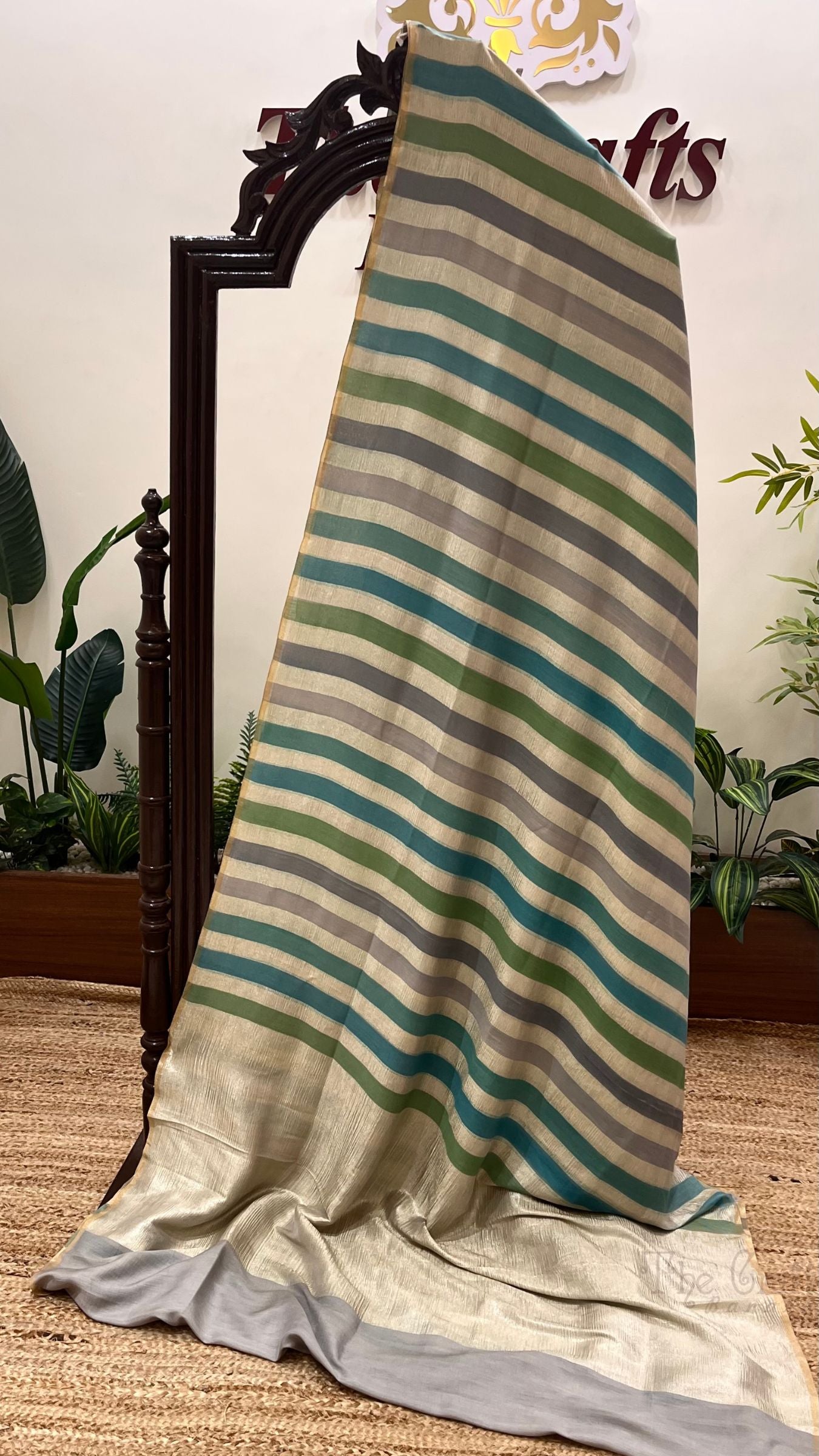 Pure Munga Silk Banarasi Saree
