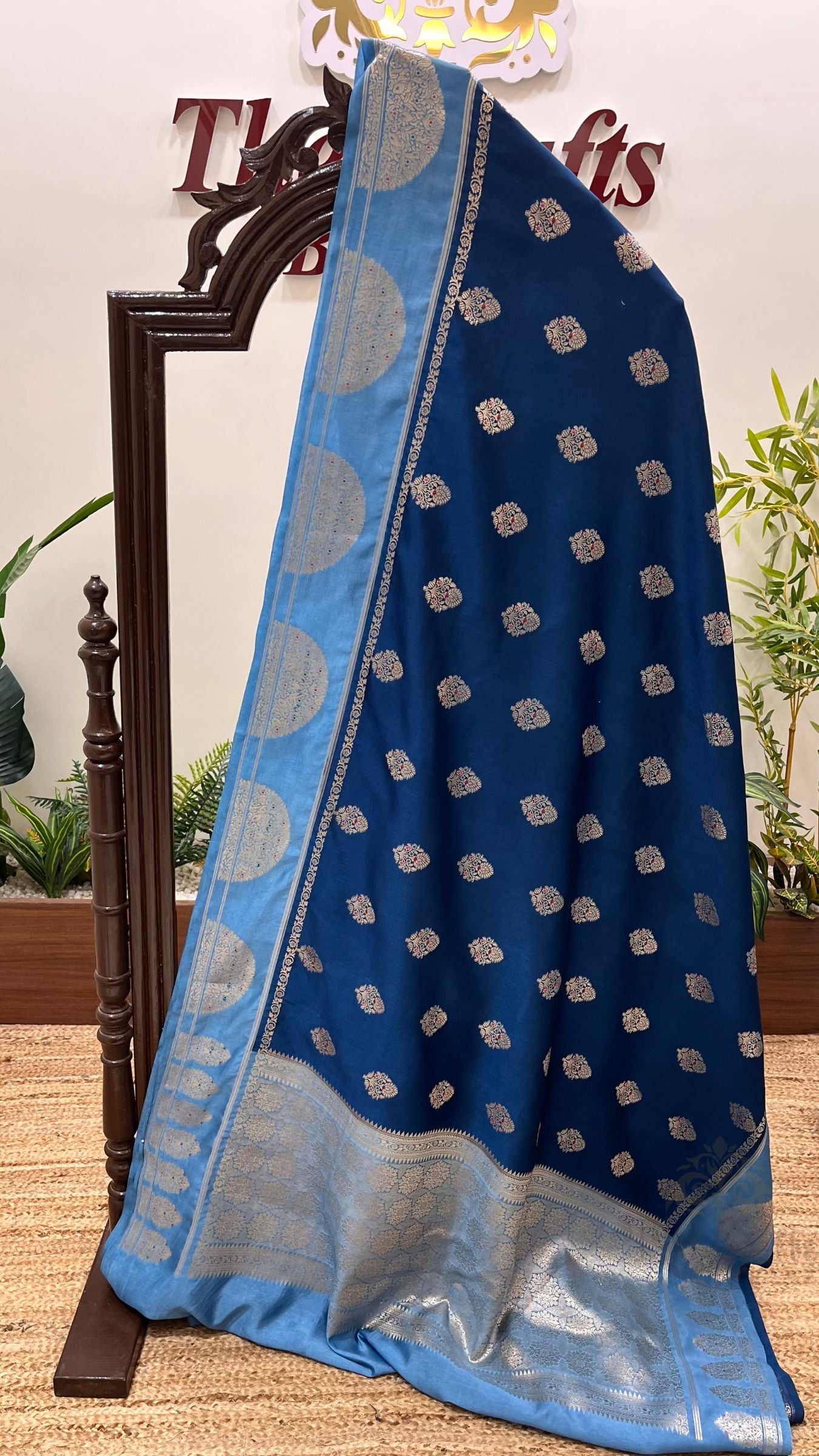 Pure Mango Silk Banarasi Saree