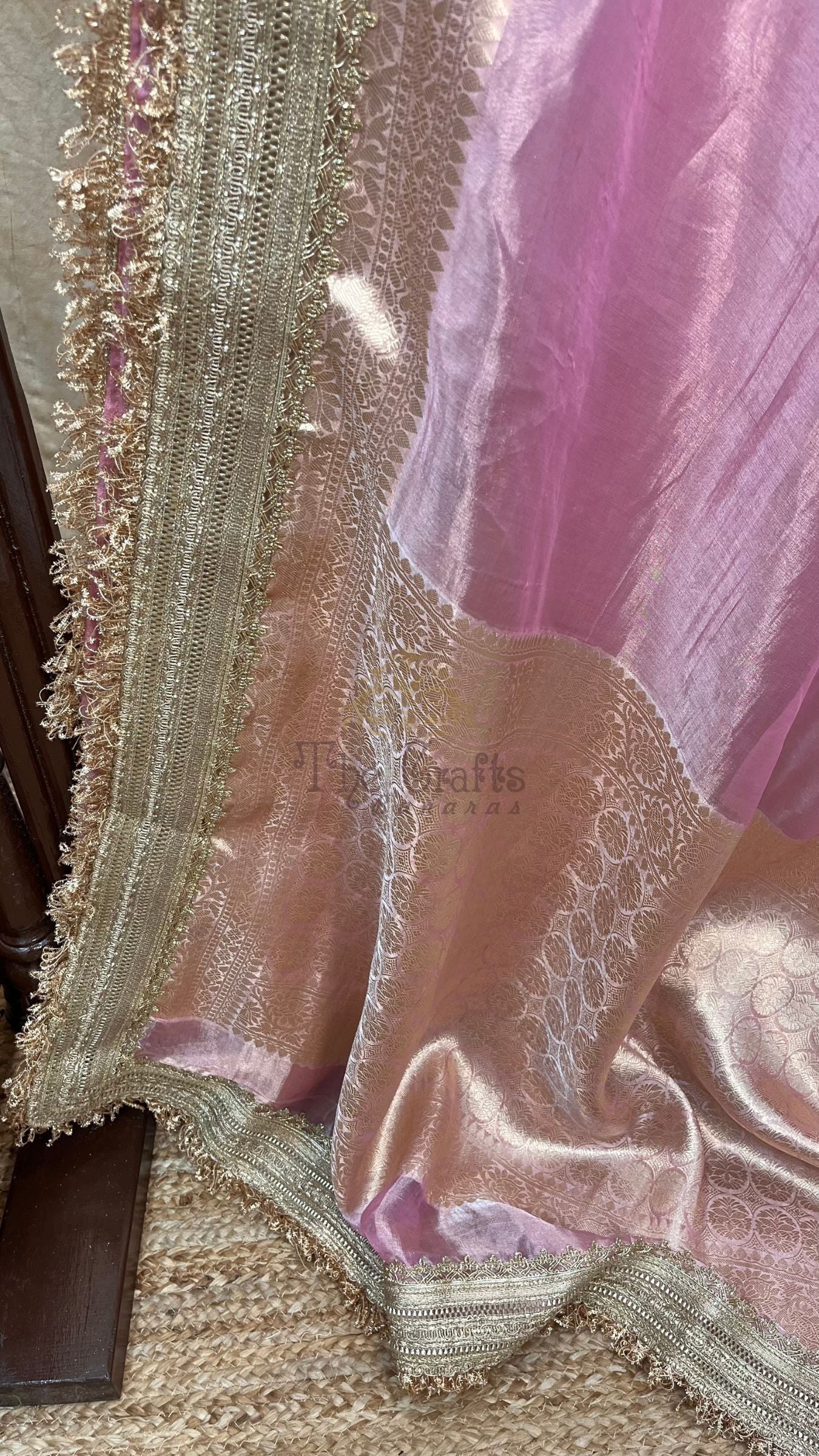 Pure Kora Tissue Silk Banarasi Saree