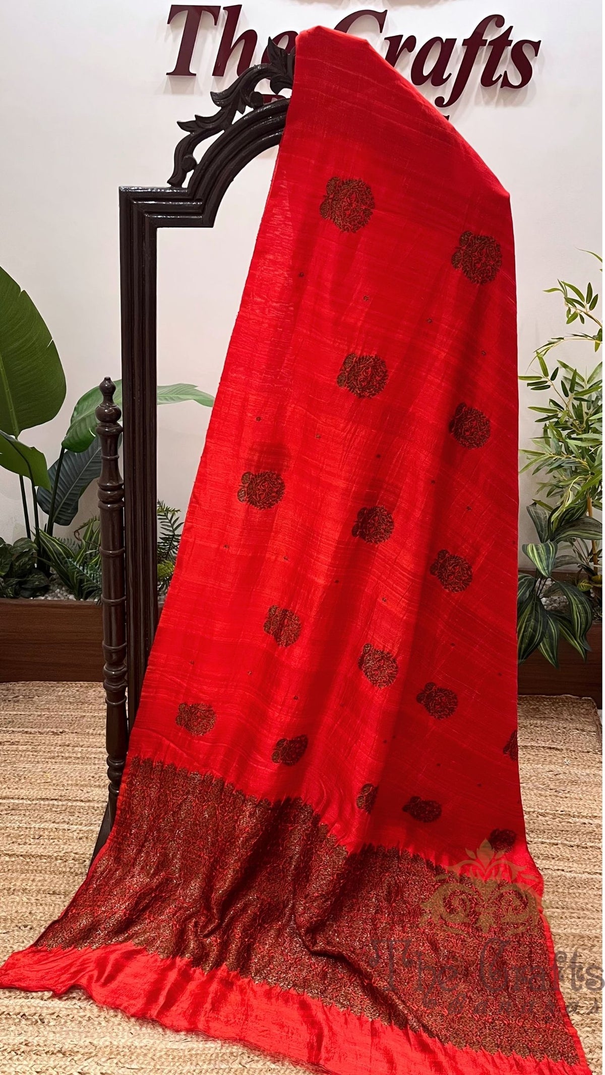 Pure Raw Silk Handloom Banarasi Saree