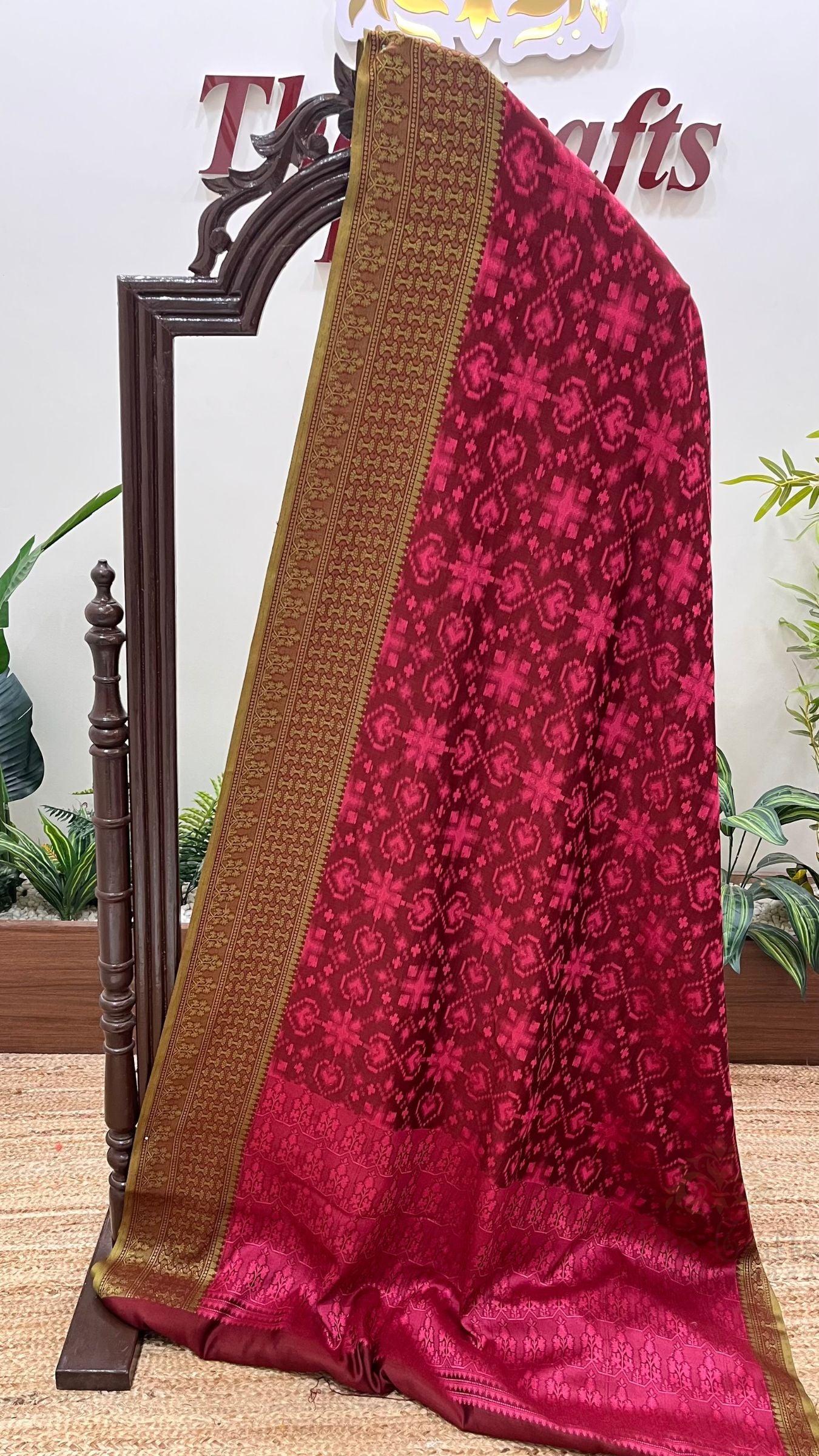 Pure Chiniya Silk Banarasi Saree