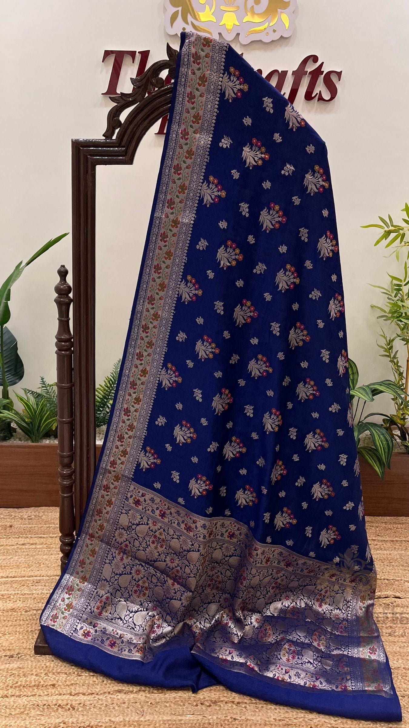 Pure Chiniya Silk Banarasi Saree