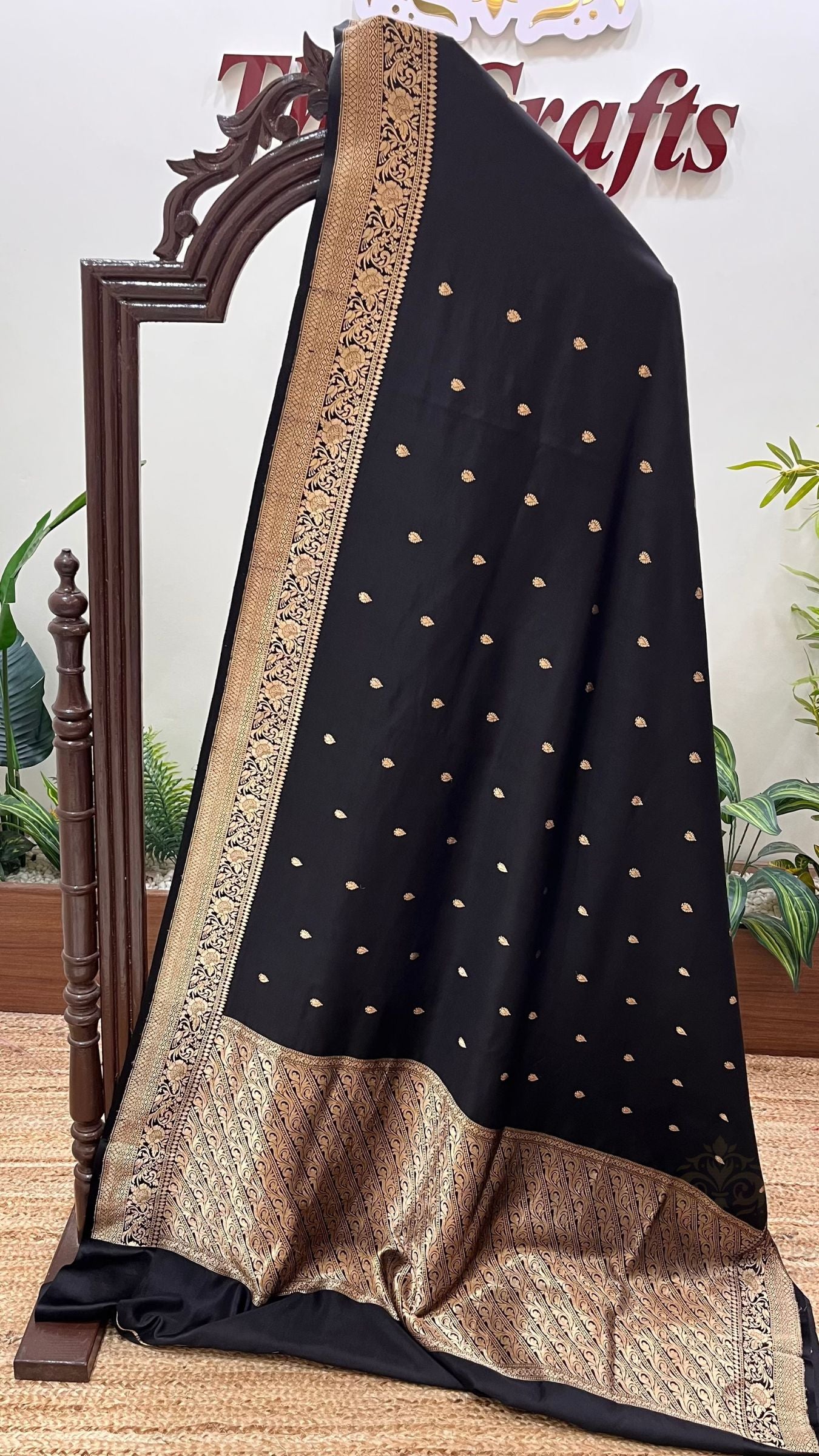 Pure Mango Silk Handloom Banarasi Saree