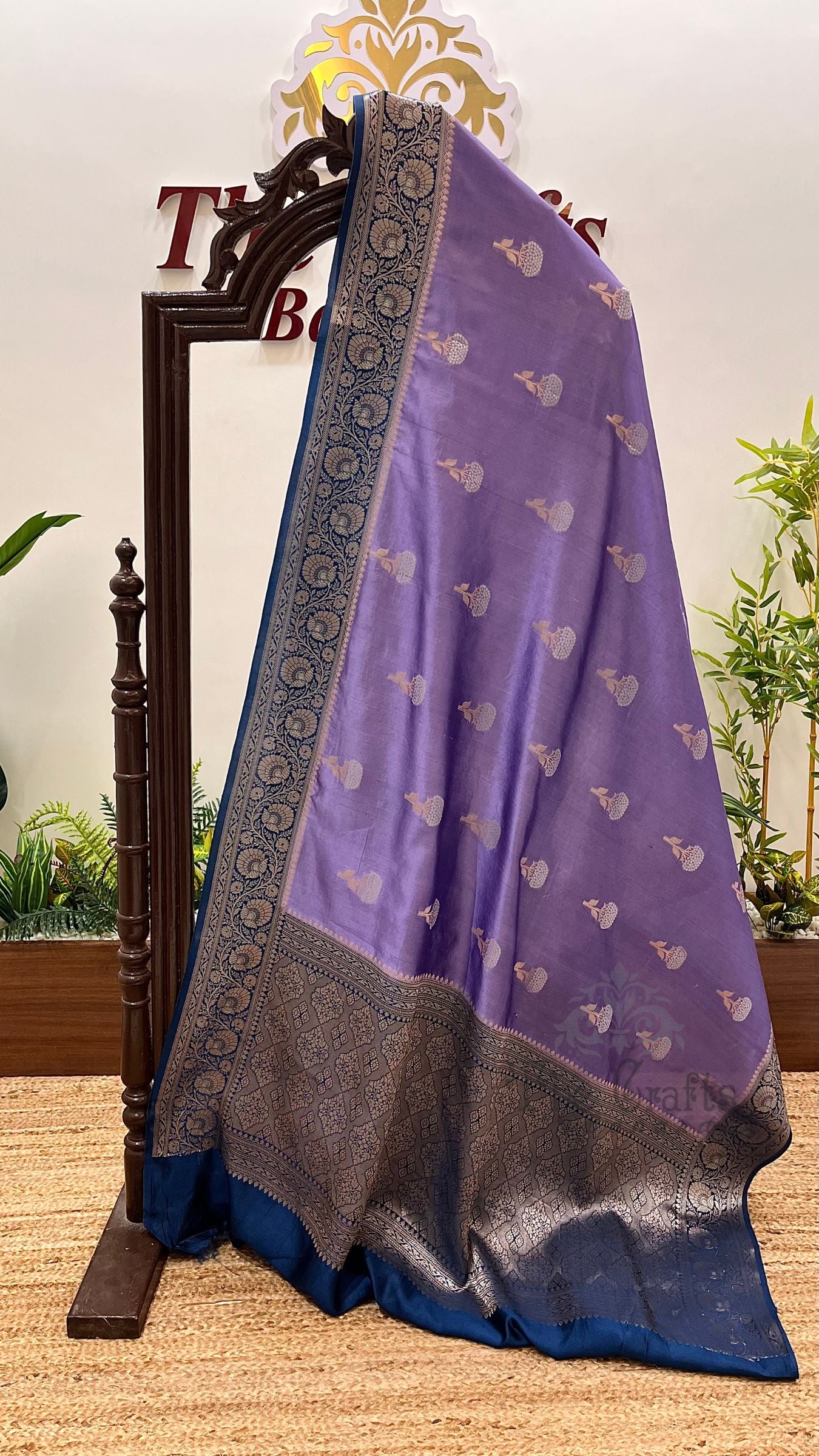 Pure Mango Silk Banarasi Saree