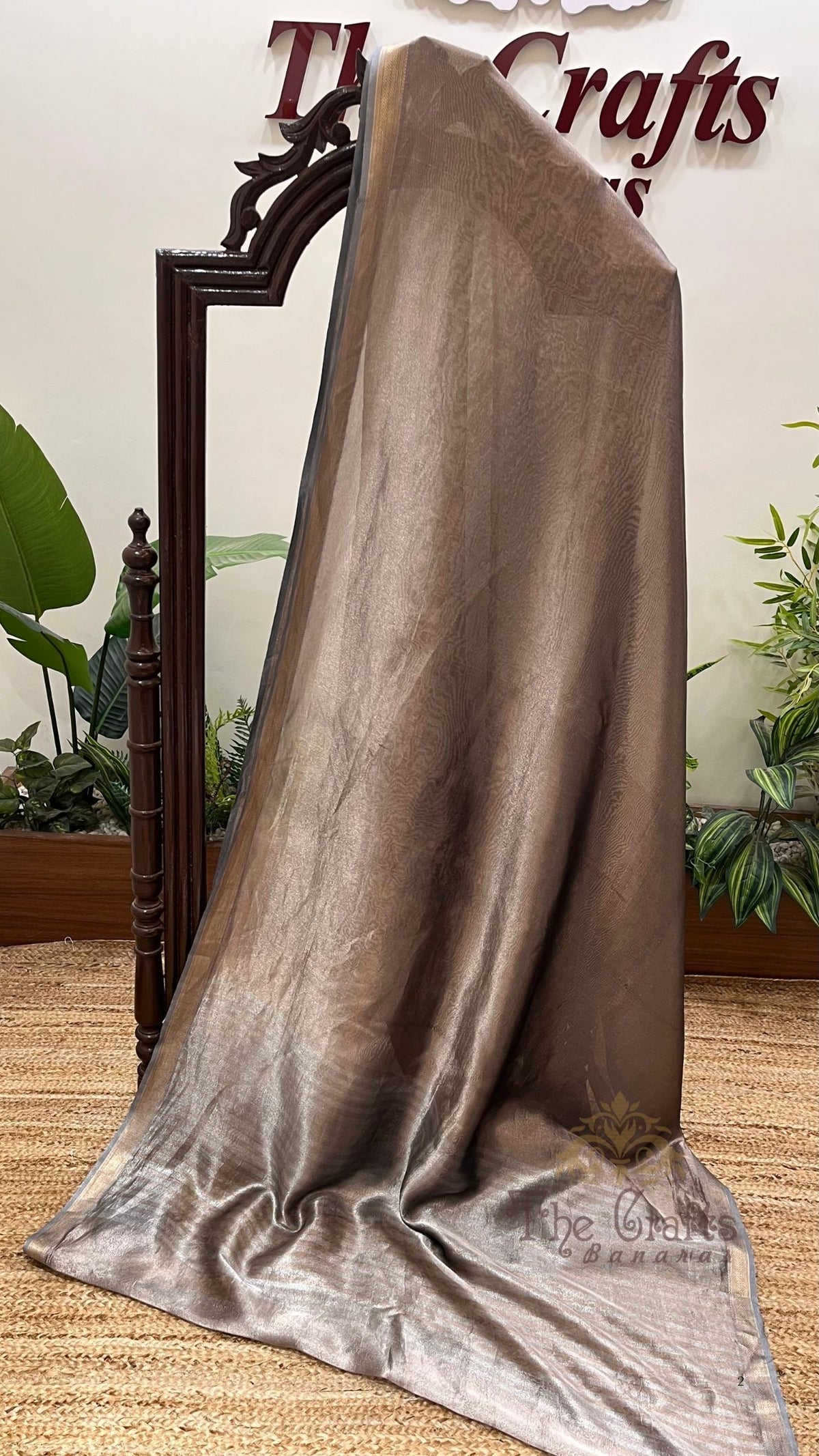 Pure Kora Tissue Silk Banarasi Saree