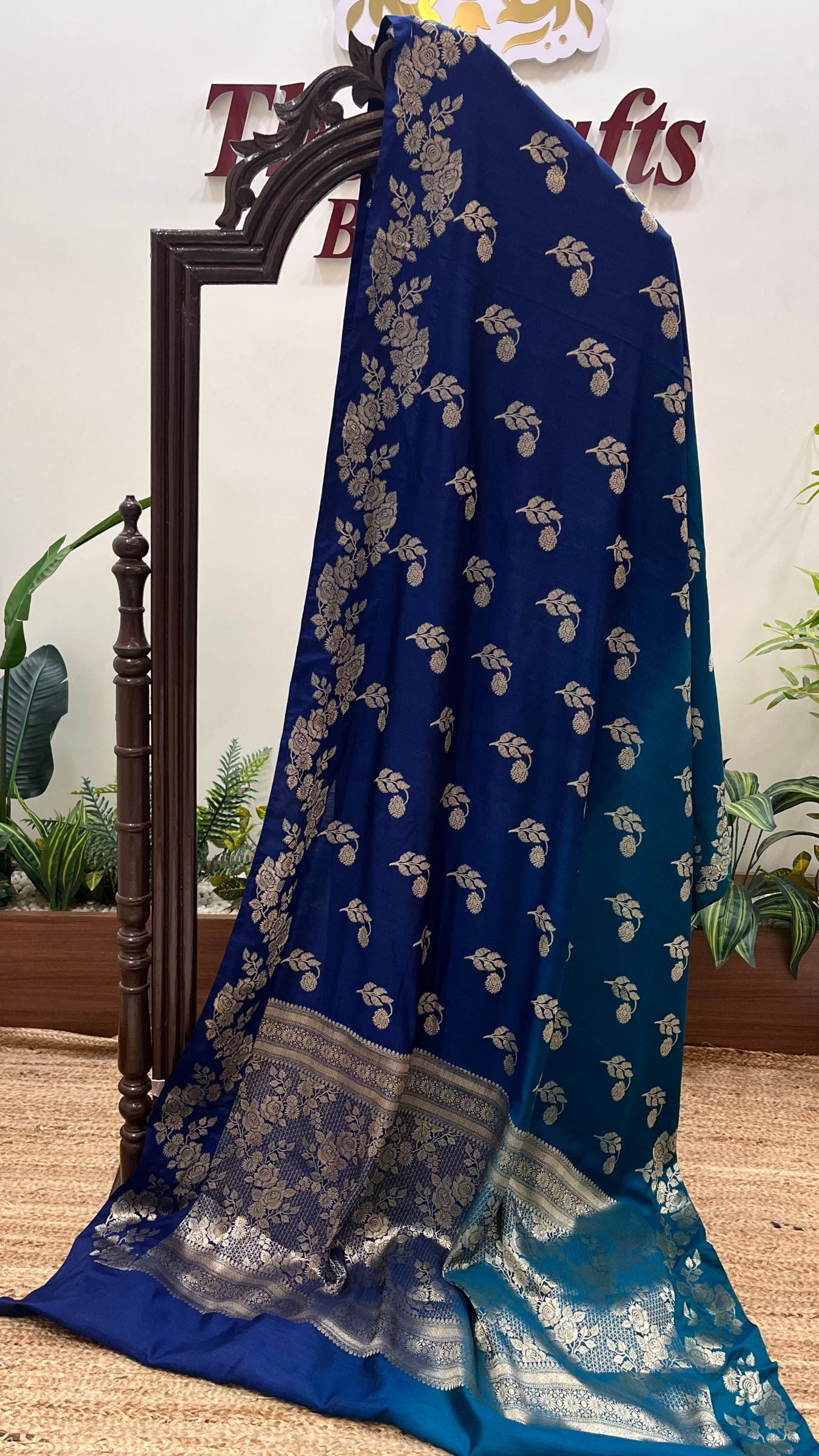 Pure Chiniya Silk Banarasi Saree
